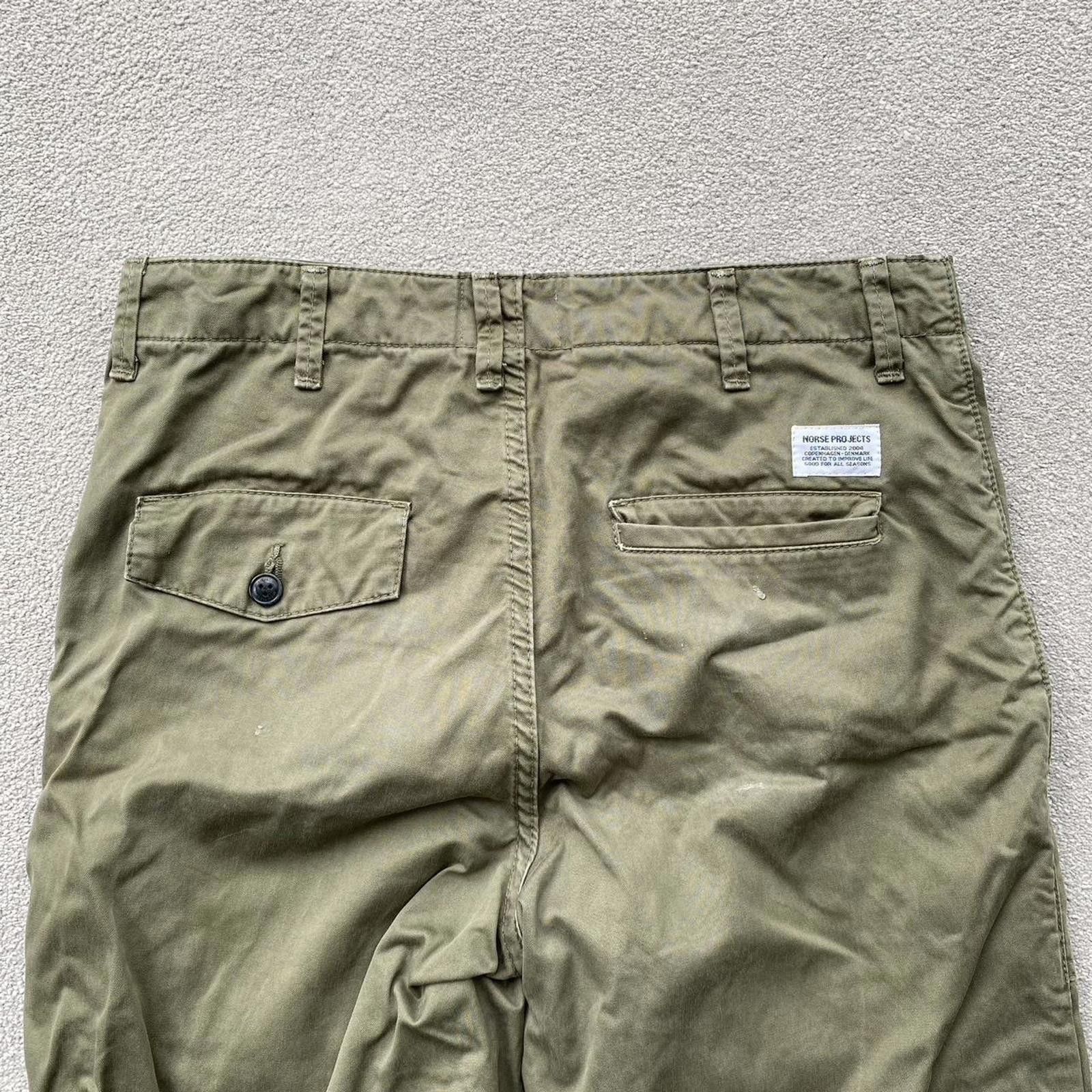 Norse Projects Norse Projects Carpenter Cargo Jarl Baker Trousers Pants Size US 30 / EU 46 - 5 Thumbnail