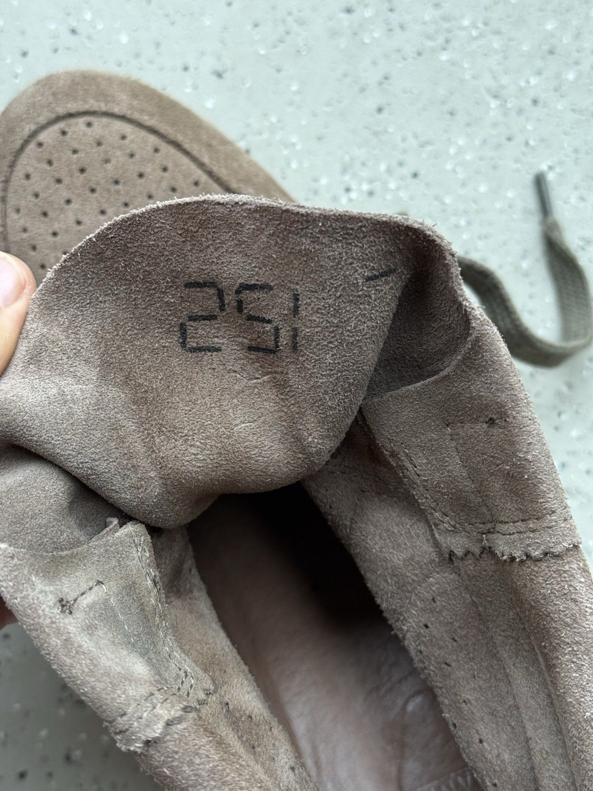 Vintage Manfield womens wedge sneakers suede marant style shoes Size US 10 / IT 40 - 16 Thumbnail