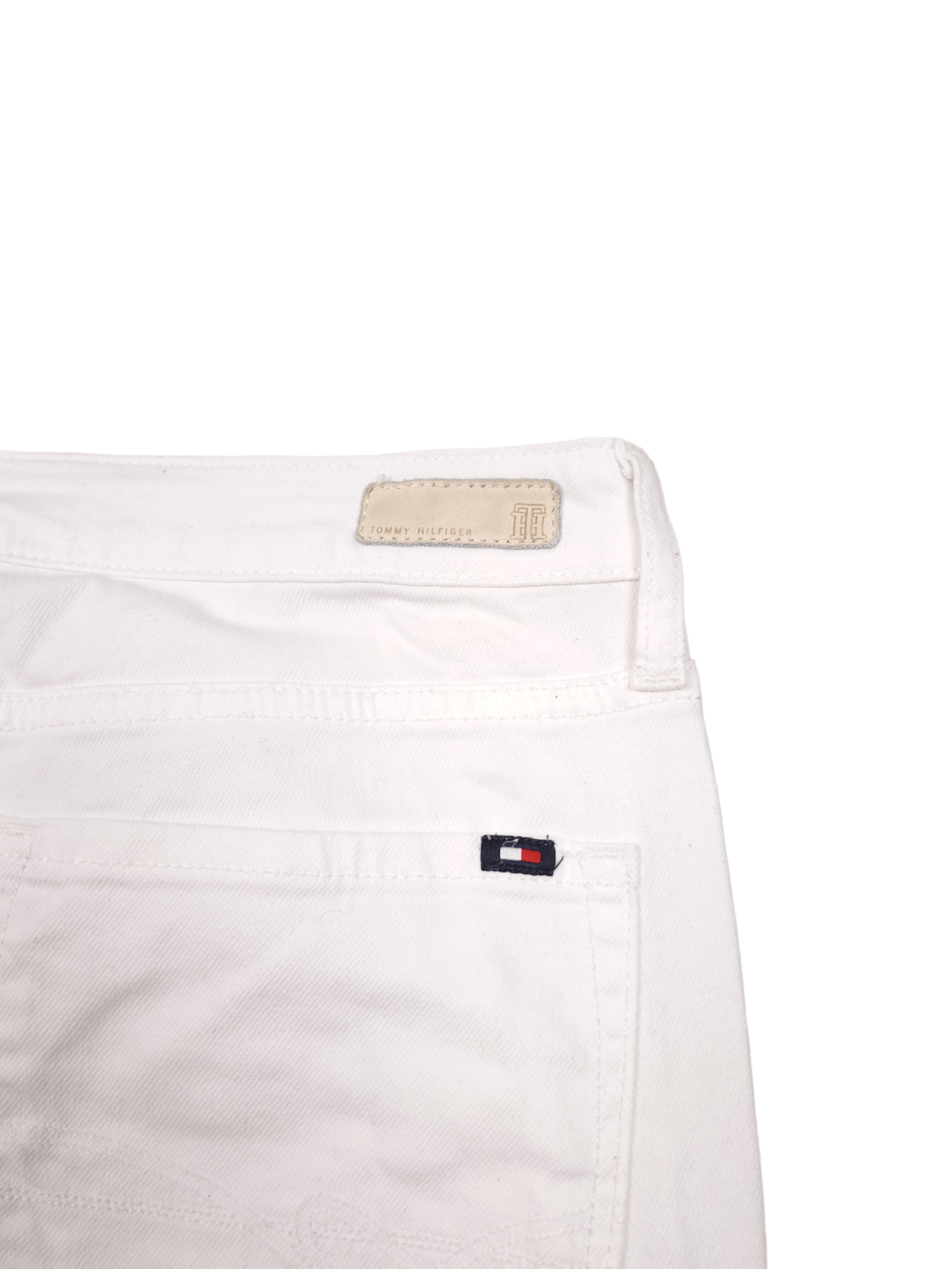 Tommy Hilfiger × Vintage 💎 Vintage Tommy Hilfiger White 30/32 Regular Fit Pants Size US 30 / EU 46 - 5 Thumbnail