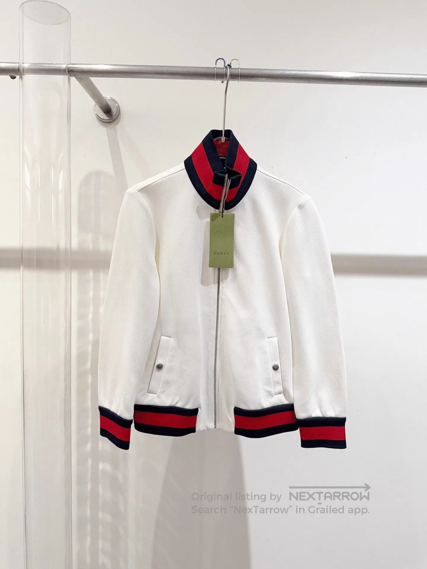Gucci Gucci Classic Web Coat. Size M / US 6-8 / IT 42-44 - 1 Thumbnail