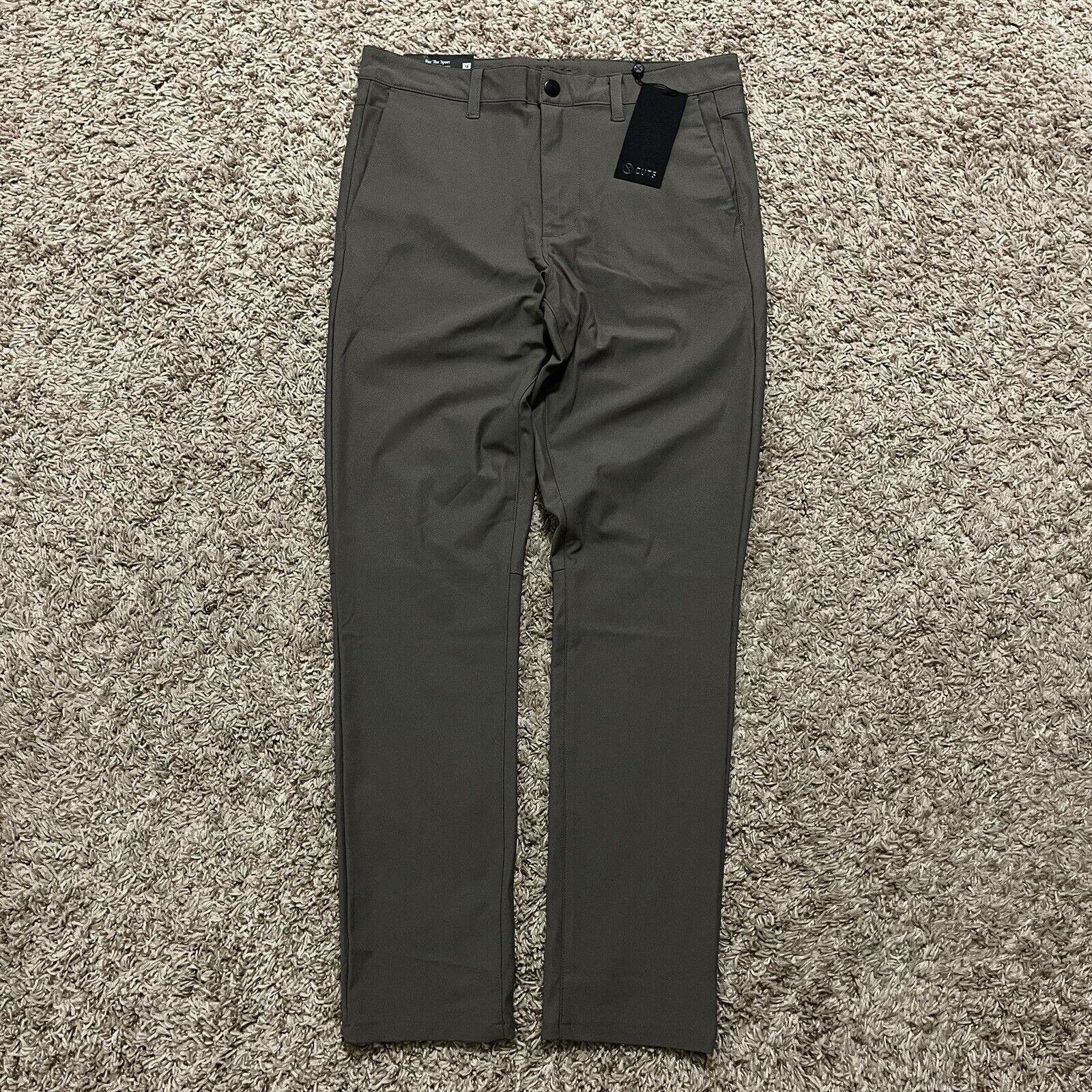 NEW $124 Cuts AO Versaknit Slim Fit Performance Pants 30x32