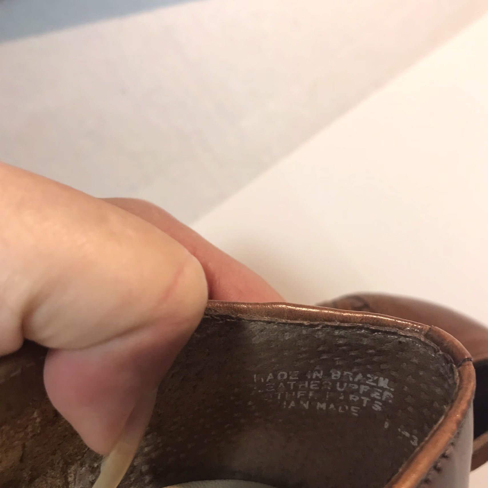 Vintage Trotters Women’s Leather Loafers Size 9N Brown Basket Weave Casual Comfort Slip On Size US 9 / IT 39 - 6 Thumbnail