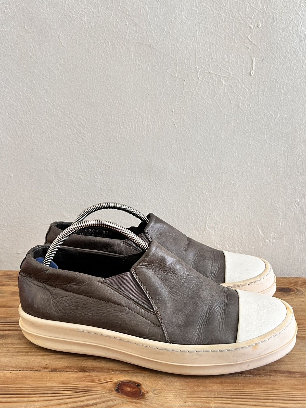 Rick Owens Rick Owens Ramones Slip on Size US 7.5 / IT 37.5 - 3 Thumbnail