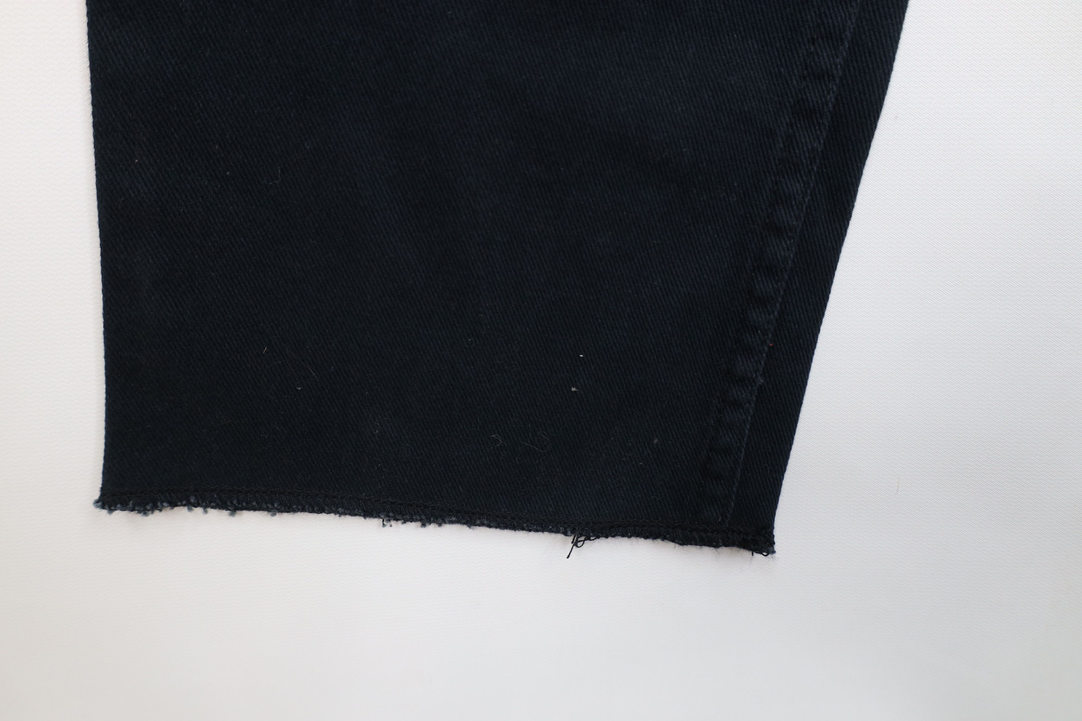 Lands' End Deadstock Vintage Lands End Tapered Leg Denim Jeans Black Size US 32 / EU 48 - 6 Thumbnail