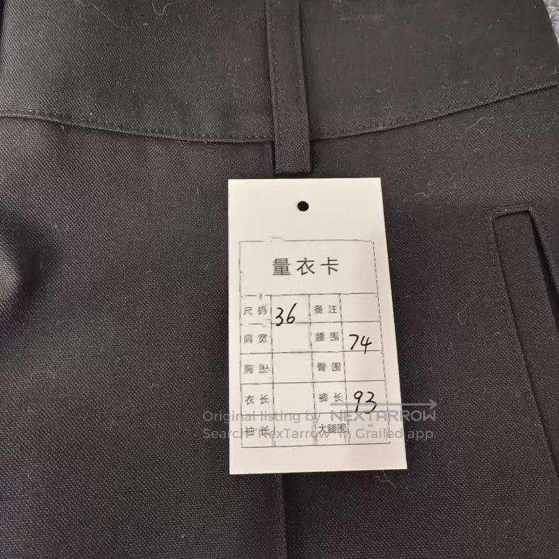 Hermes Hermes Black Wide Leg Pants Size 42" / US 20 - 7 Thumbnail