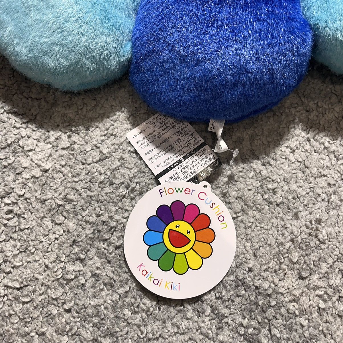 Takashi Murakami Takashi Murakami Blue 60cm Blue Pillow cushion Size ONE SIZE - 4 Thumbnail