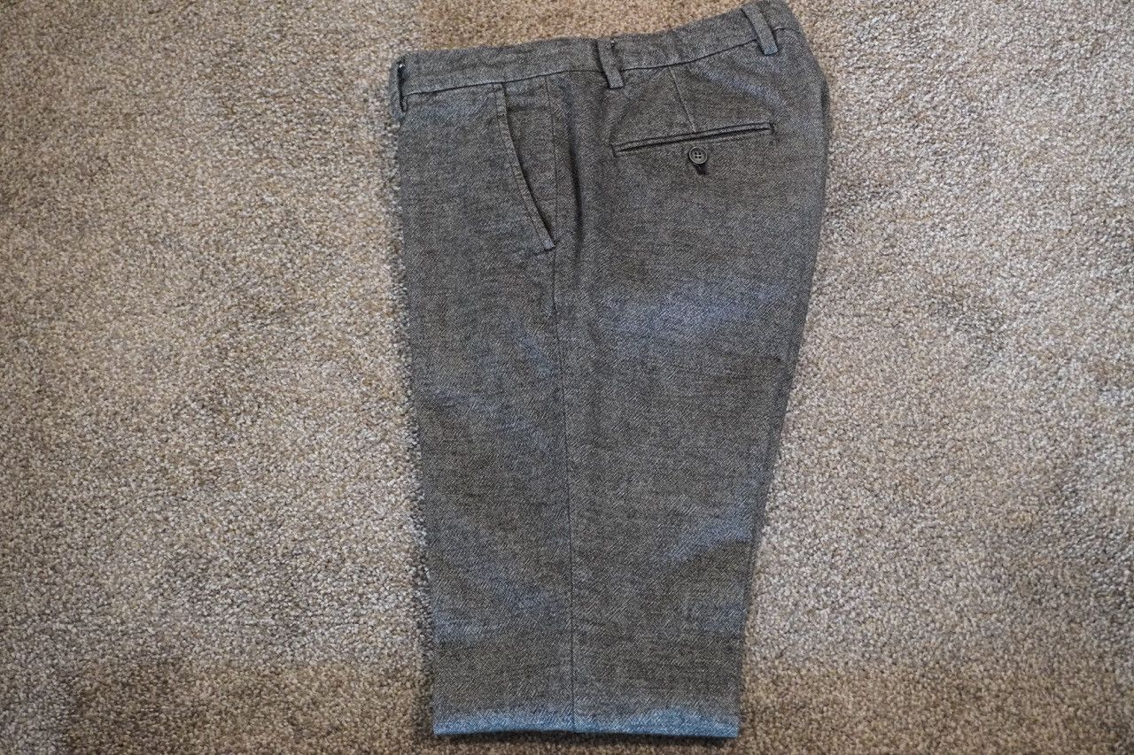 Mason's CHARCOAL FLANNEL SLACK Size US 30 / EU 46 - 1 Thumbnail