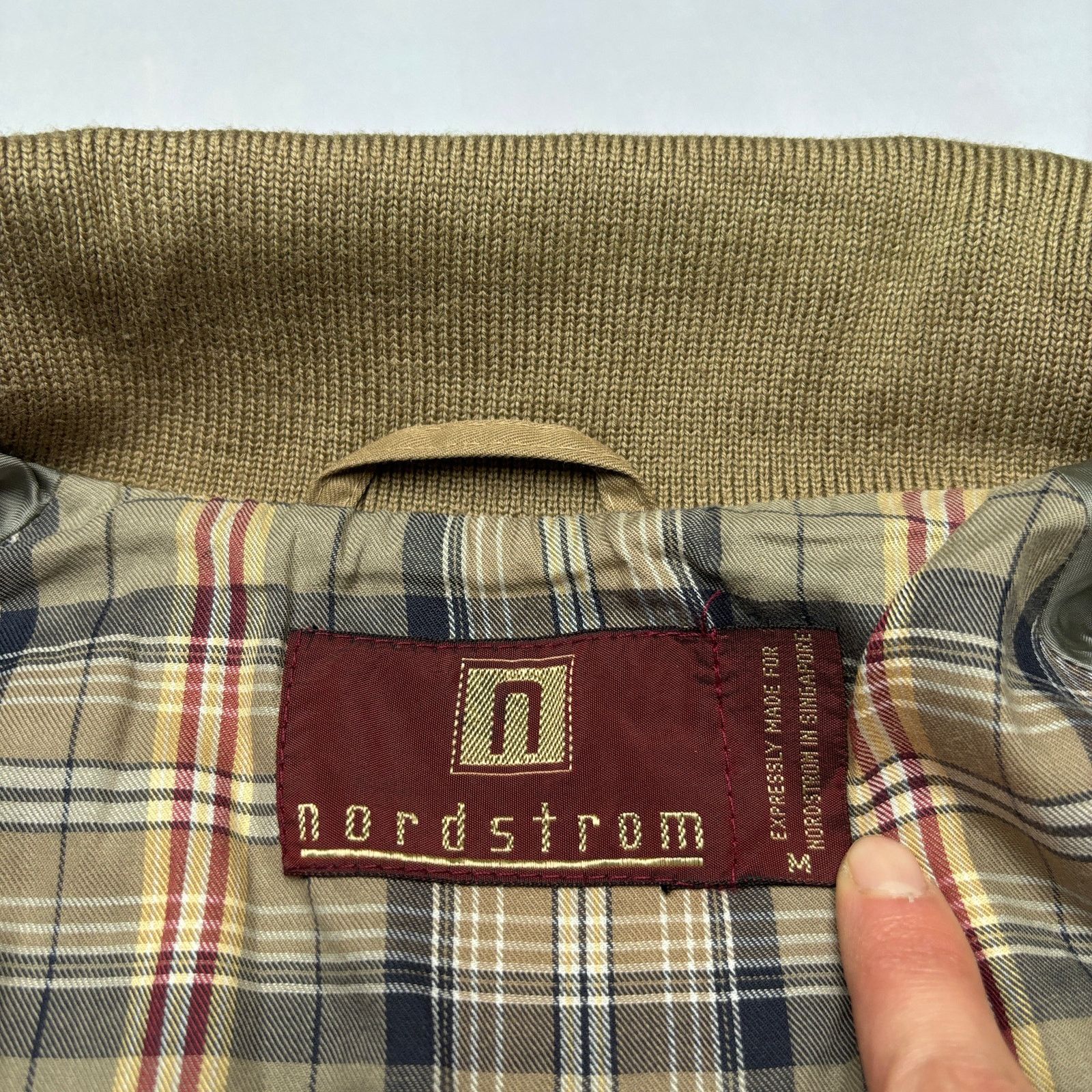 Nordstrom Vintage 90s Nordstrom Bomber Jacket Men's Medium Size US M / EU 48-50 / 2 - 4 Thumbnail