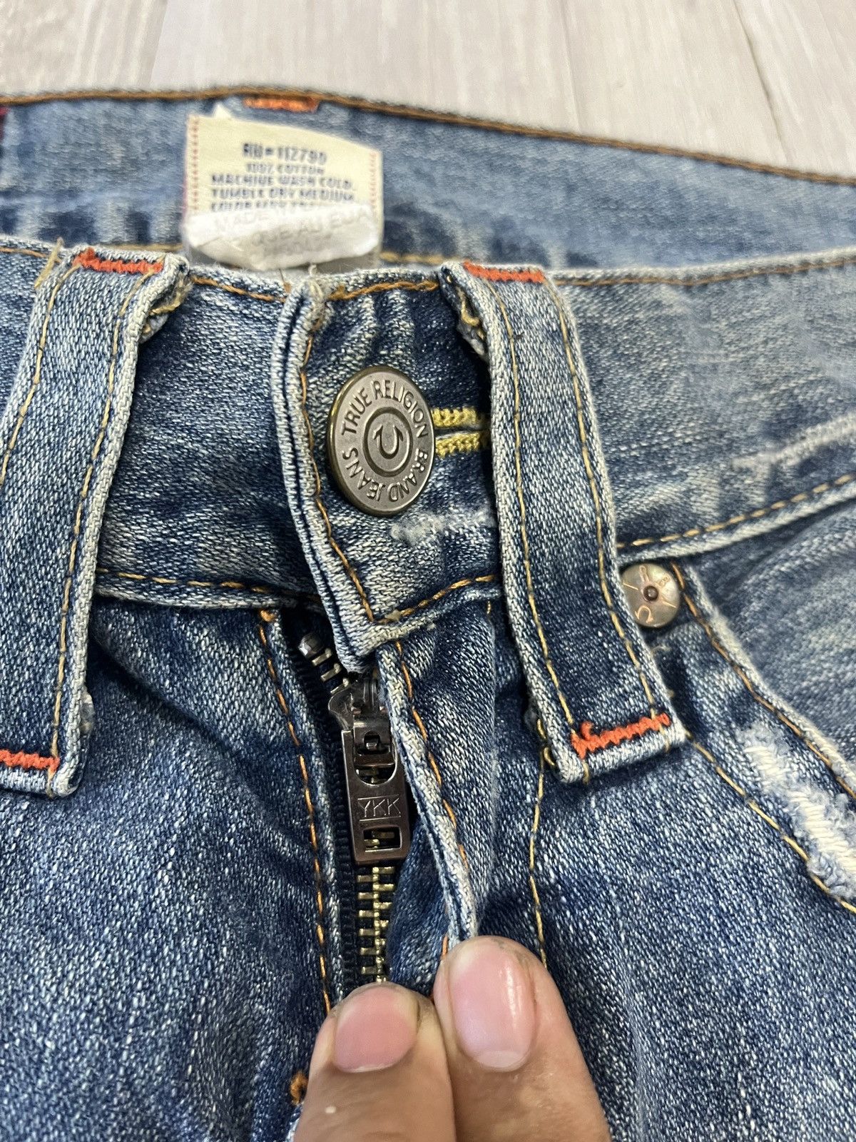 Hysteric Glamour True Religion JOEY BIG T Vintage Size US 28 / EU 44 - 6 Thumbnail