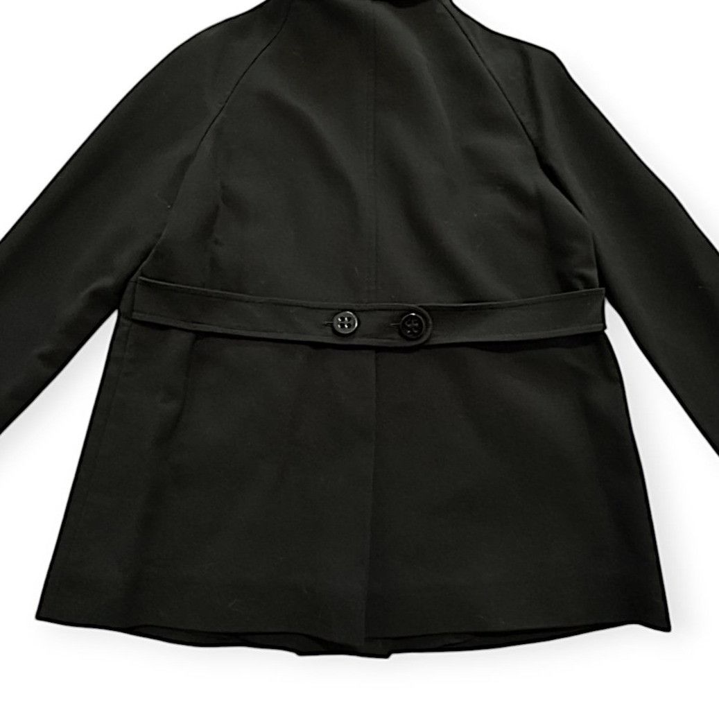 See by Chloe See by Chloe Black Cotton Pea Coat/Jacket, Size US10/Italy 4 Size L / US 10 / IT 46 - 9 Thumbnail