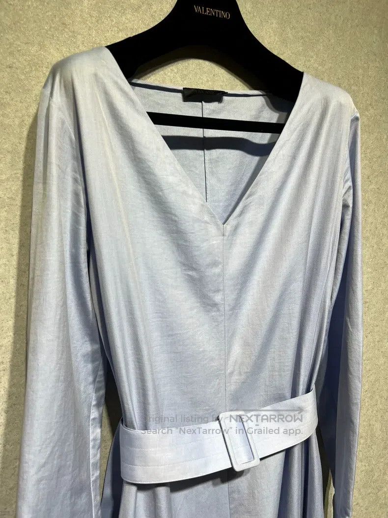 The Row The Row size 0 Grey Belted Dress Size ONE SIZE - 2 Thumbnail