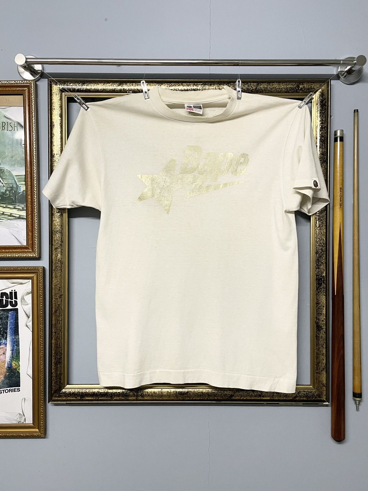 Bape Vintage Designer Bape Star Iconic Single Stitch Distressed Size US M / EU 48-50 / 2 - 1 Thumbnail