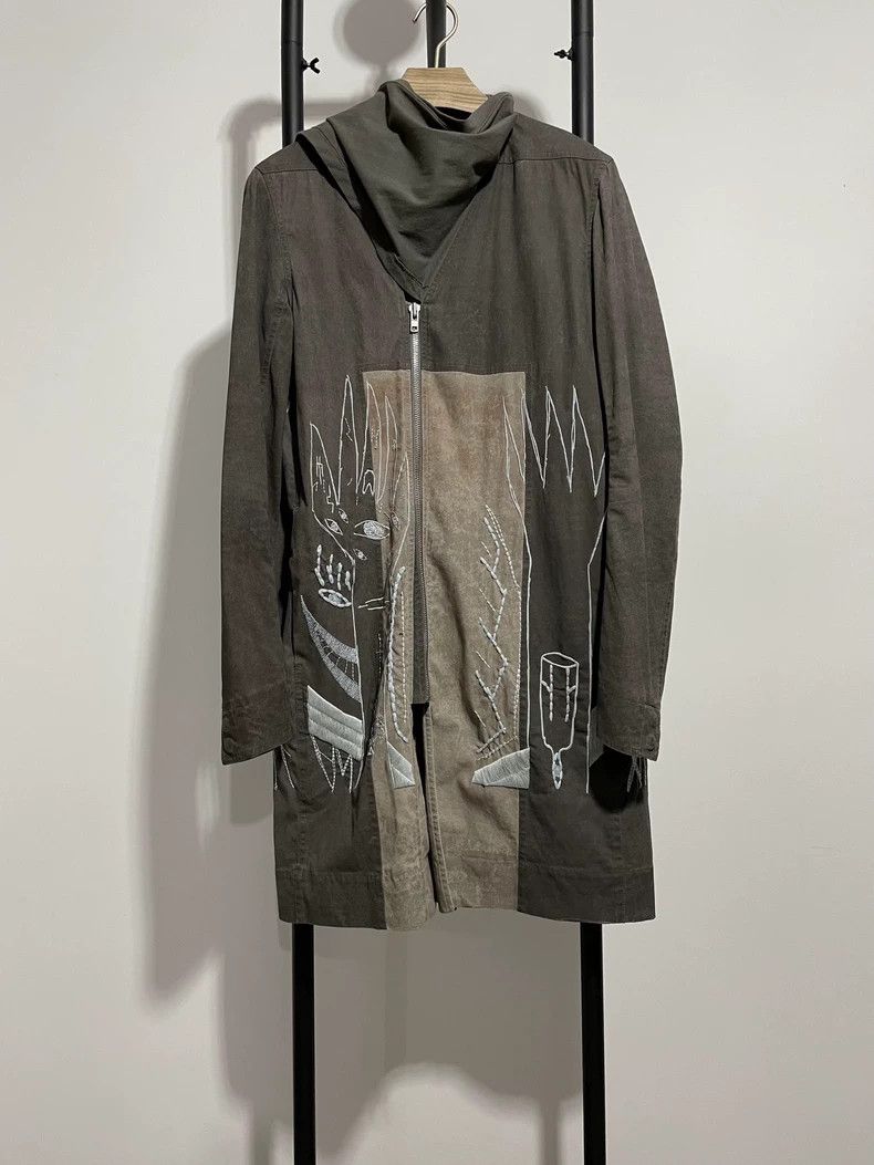 Rick Owens Rick Owens Ro Embroidered MA1 Jacket Size US M / EU 48-50 / 2 - 1 Thumbnail