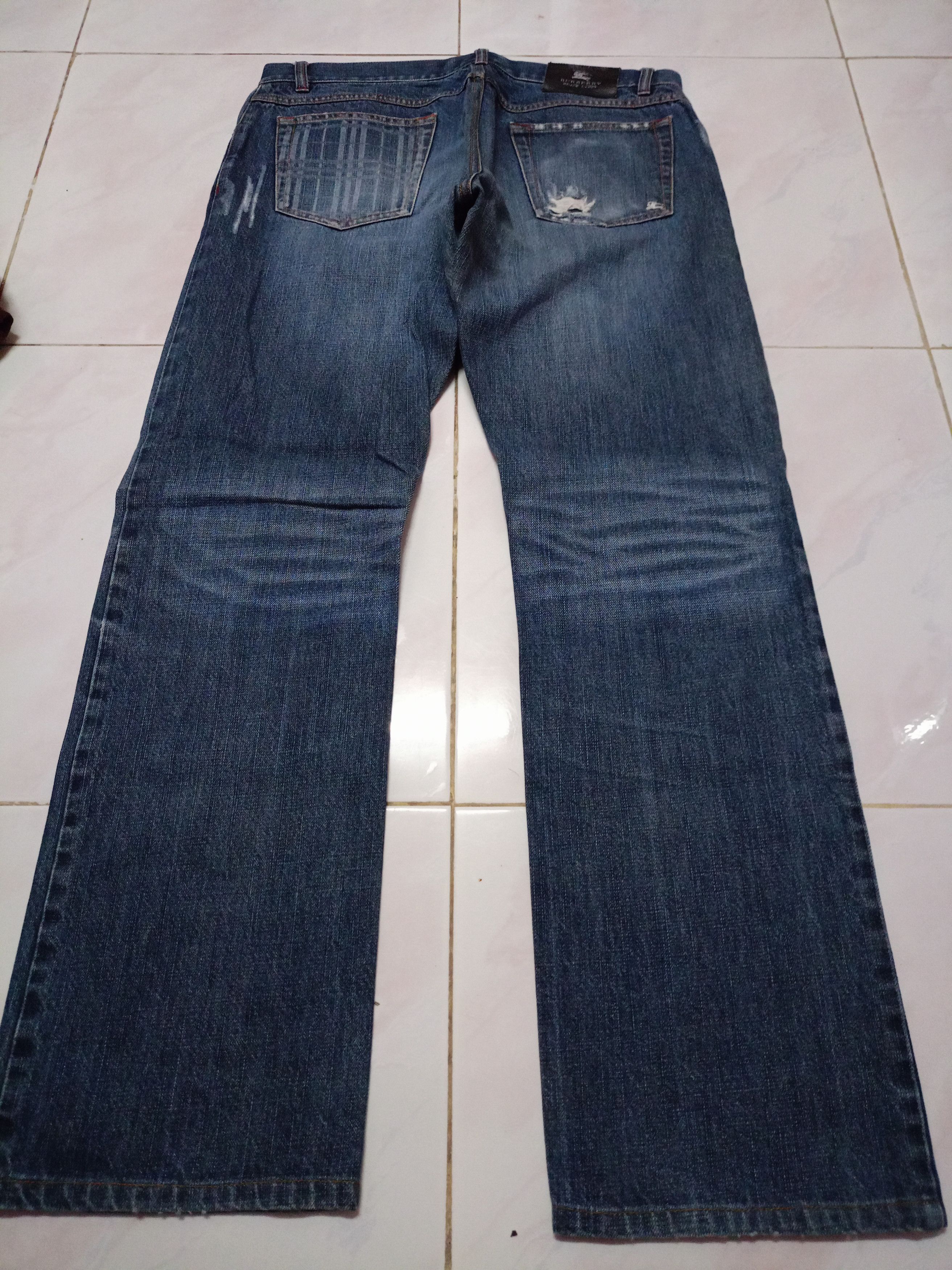 Burberry × Japanese Brand Vintage Distressed X Burberrys black label Size US 34 / EU 50 - 2 Thumbnail