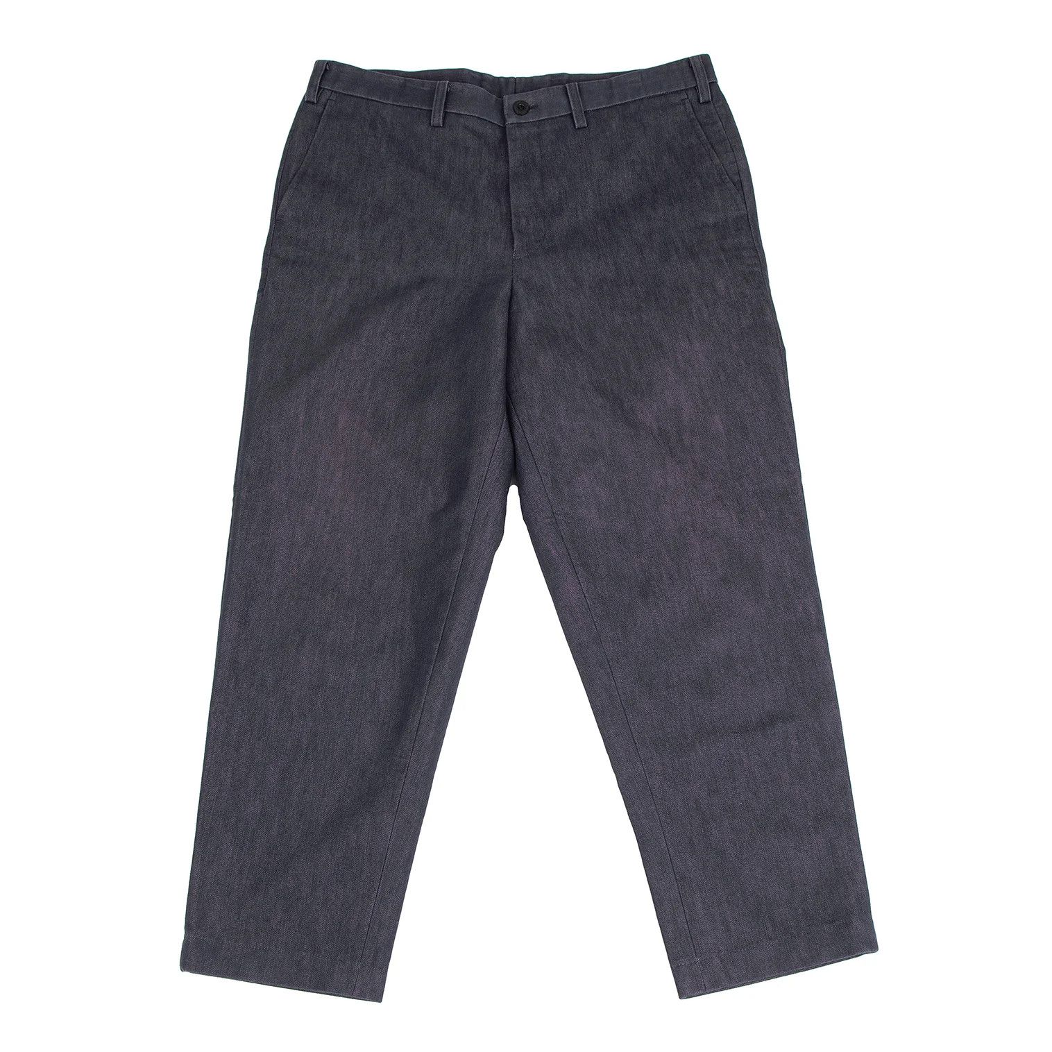 Issey Miyake Denim Tapered Pants in Indigo with Damage on Waistband Size US 36 / EU 52 - 1 Thumbnail