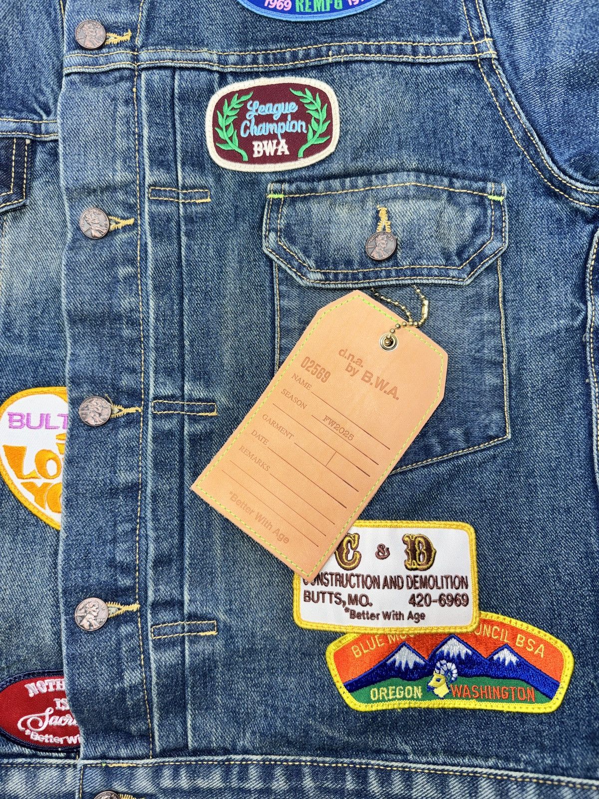 Better With Age GENTLEMENT’S TYPE 2.5 DENIM JACKET Size US L / EU 52-54 / 3 - 3 Thumbnail