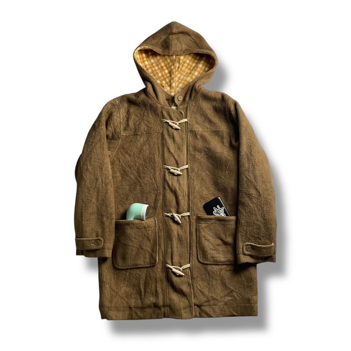 Courreges COURREGES SPORTS EMBROIDERED SPELL OUT DUFFLE JACKET Size L / US 10 / IT 46 - 1 Thumbnail