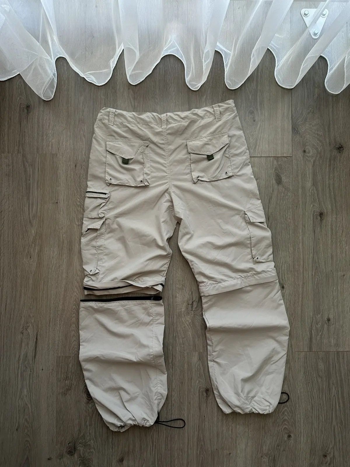Diesel × Vintage Vintage Diesel Beige Cargo Transformers Pants Size US 32 / EU 48 - 10 Thumbnail