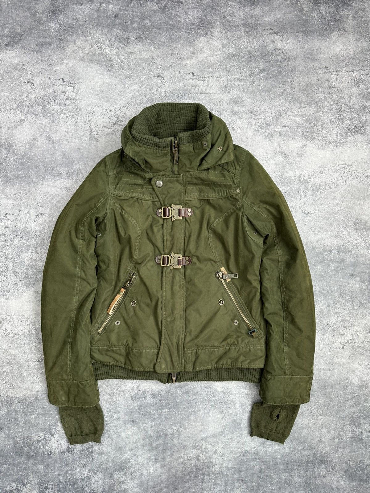 Vintage Avant Garde Khujo Military Bomber Jacket Japanese