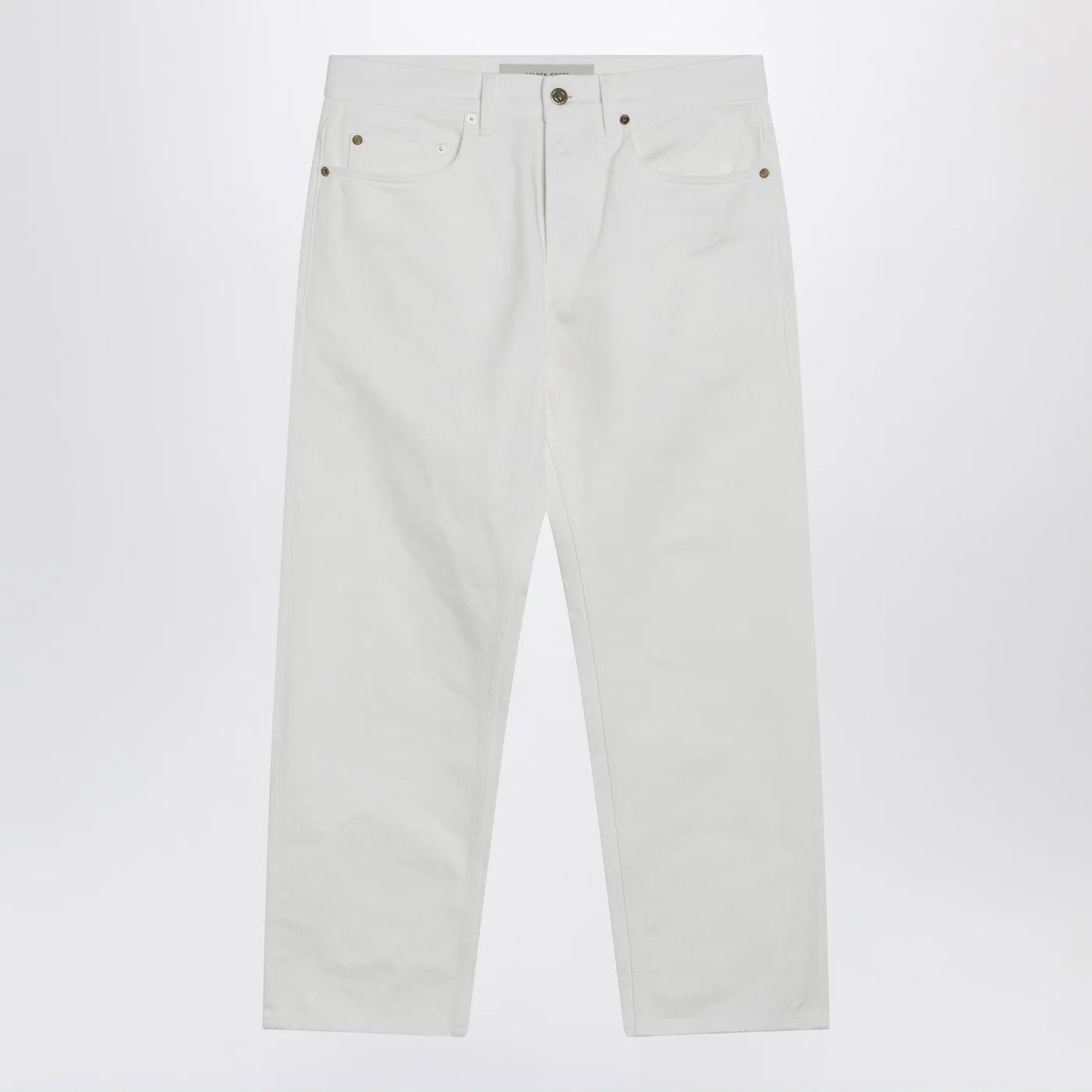 Golden Goose o1d2blof0426 Cotton Jeans in White Size US 27 - 1 Thumbnail