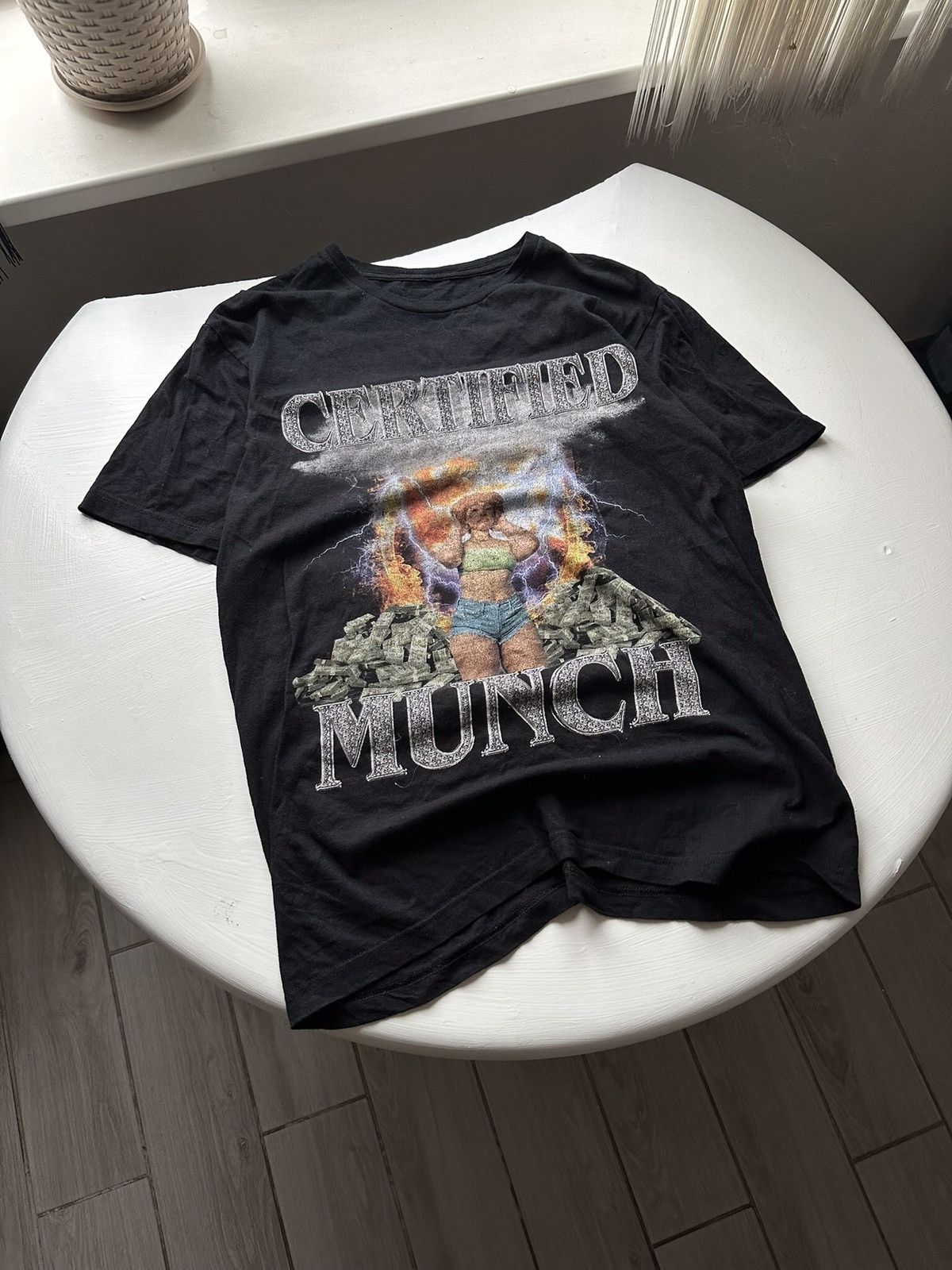 Japanese Brand × Vintage Ice Spice Logo Black Tee Size US M / EU 48-50 / 2 - 1 Thumbnail