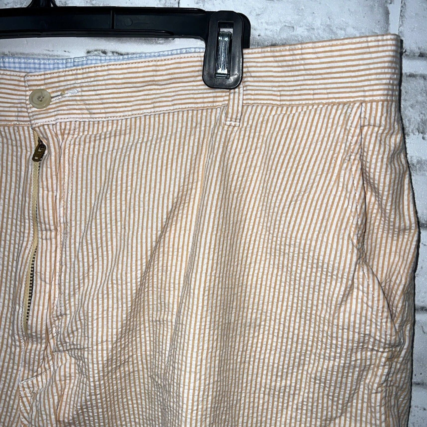 Bills Khakis Bills Khakis Parker Short Mens Pink Striped Shorts Size 40 Size US 40 / EU 56 - 2 Thumbnail
