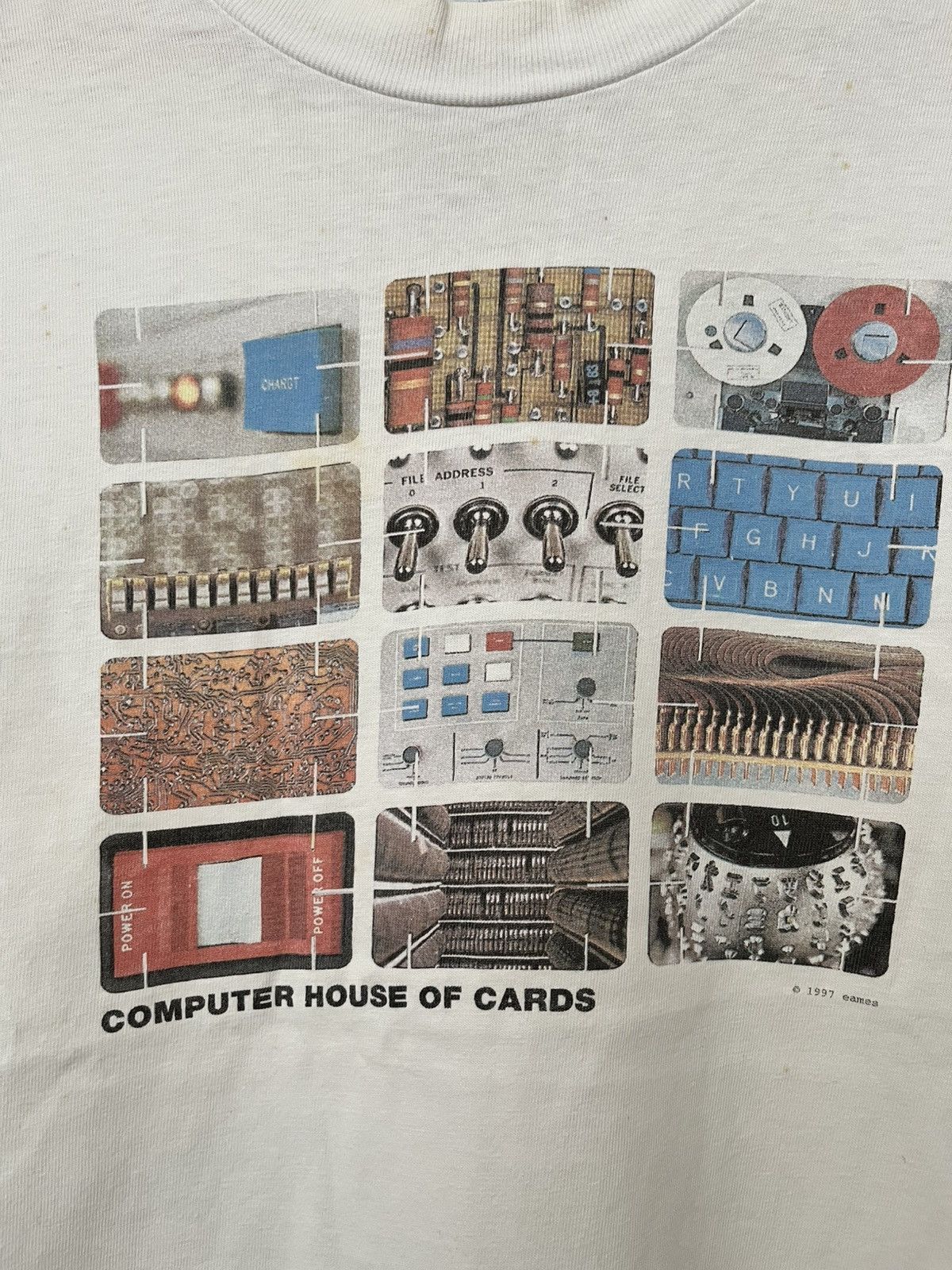 Vintage 90s Eames Office Furniture Mid Century T shirt