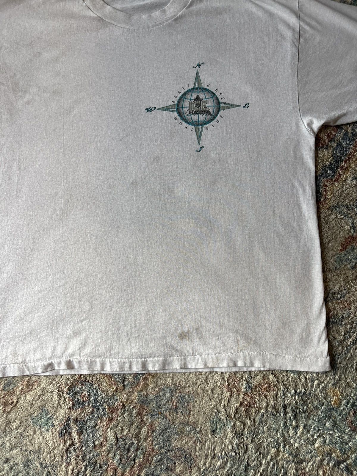 Vintage Vintage Labatt Blue Beer World Tour T-shirt Size XL Size US XL / EU 56 / 4 - 4 Thumbnail