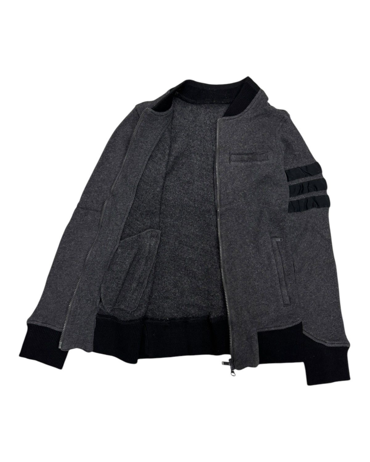 Adidas × Y-3 × Yohji Yamamoto Y-3 Yohji Yamamoto Adidas Black Wool Sweater Size XS / US 0-2 / IT 36-38 - 2 Thumbnail