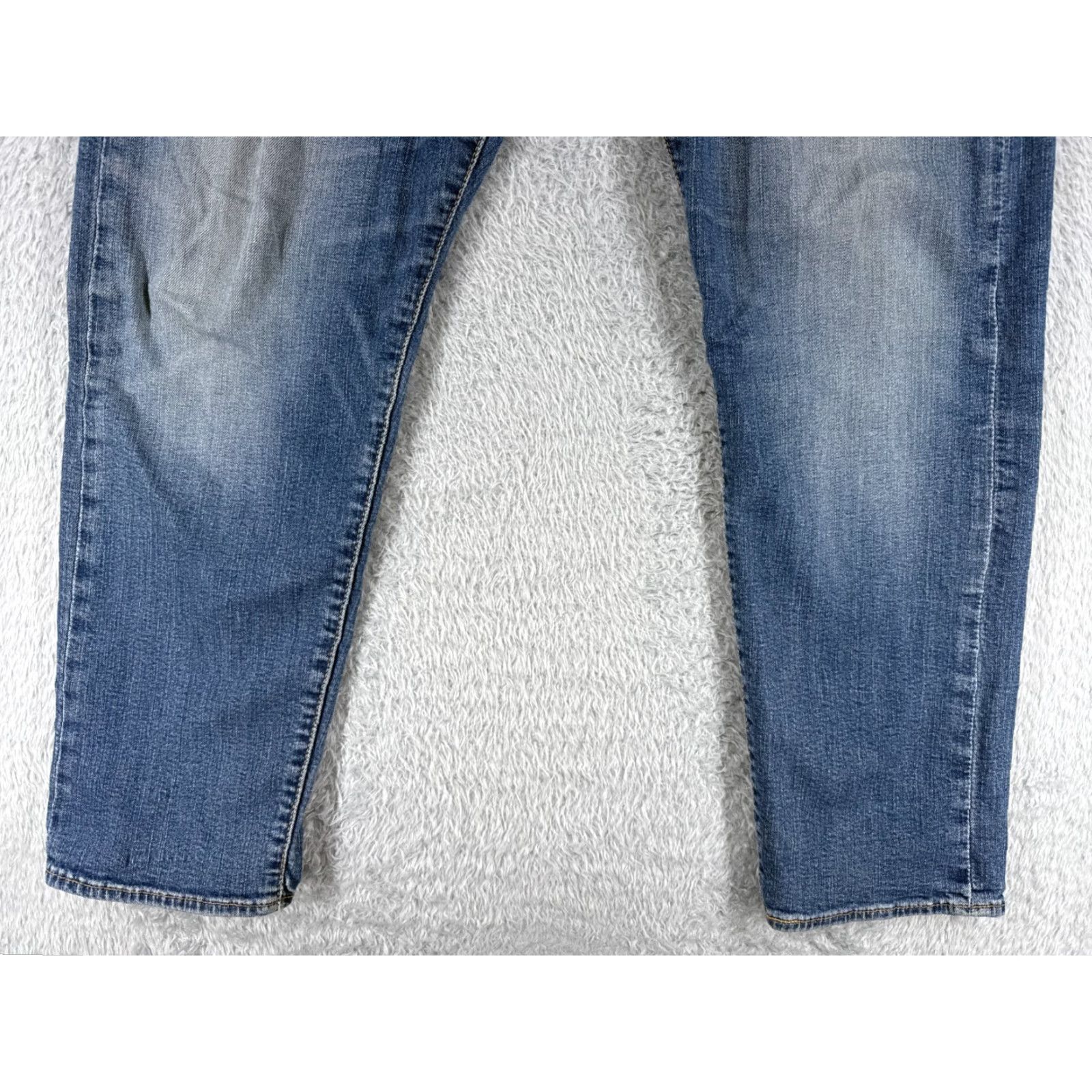 Levi's Levis Jeans Mens Slim 502 Denim Blue 36x28 Cotton Blend 5-Pocket Straight Size US 36 / EU 52 - 2 Thumbnail