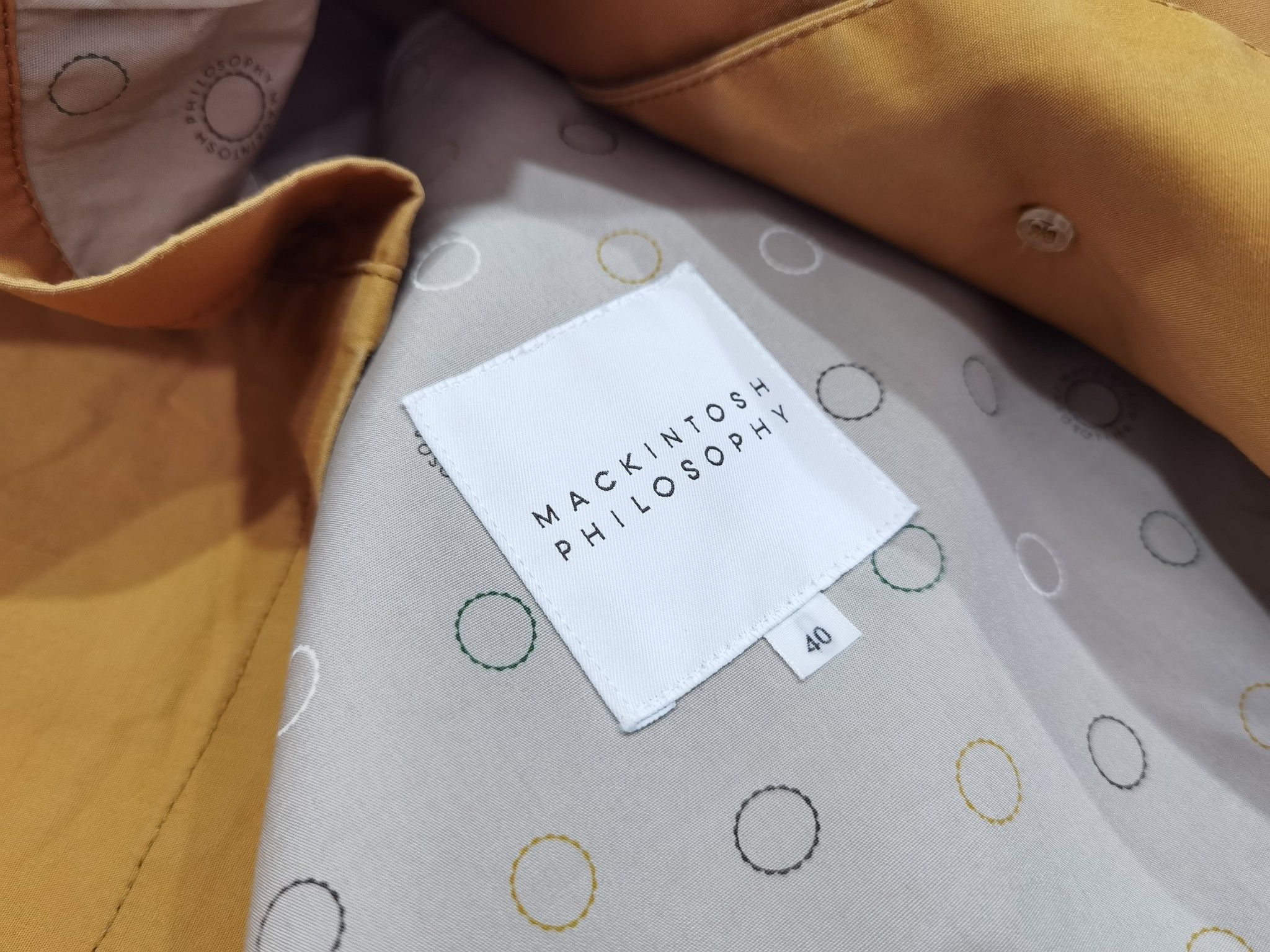 Mackintosh MACKINTOSH Philosophy long jacket XS 2031 Size XS / US 0-2 / IT 36-38 - 5 Thumbnail