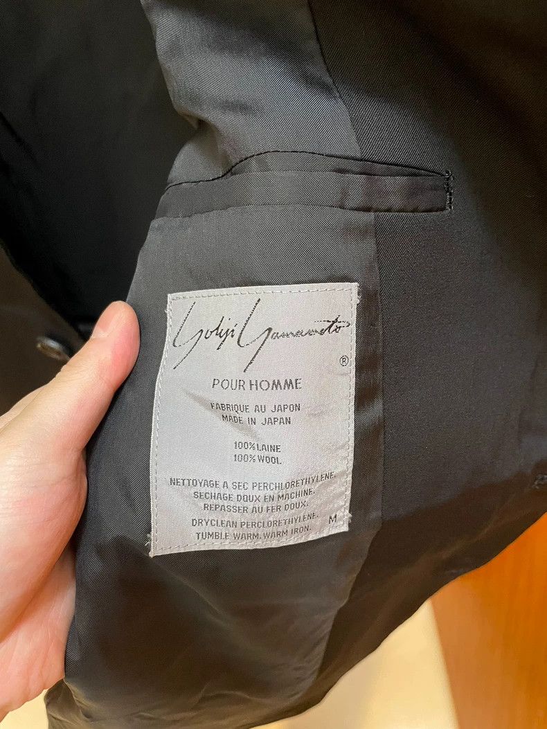 Yohji Yamamoto Yohji Yamamoto size m 89 AW waist adjustment suit 2501-Next Size 38R - 7 Thumbnail