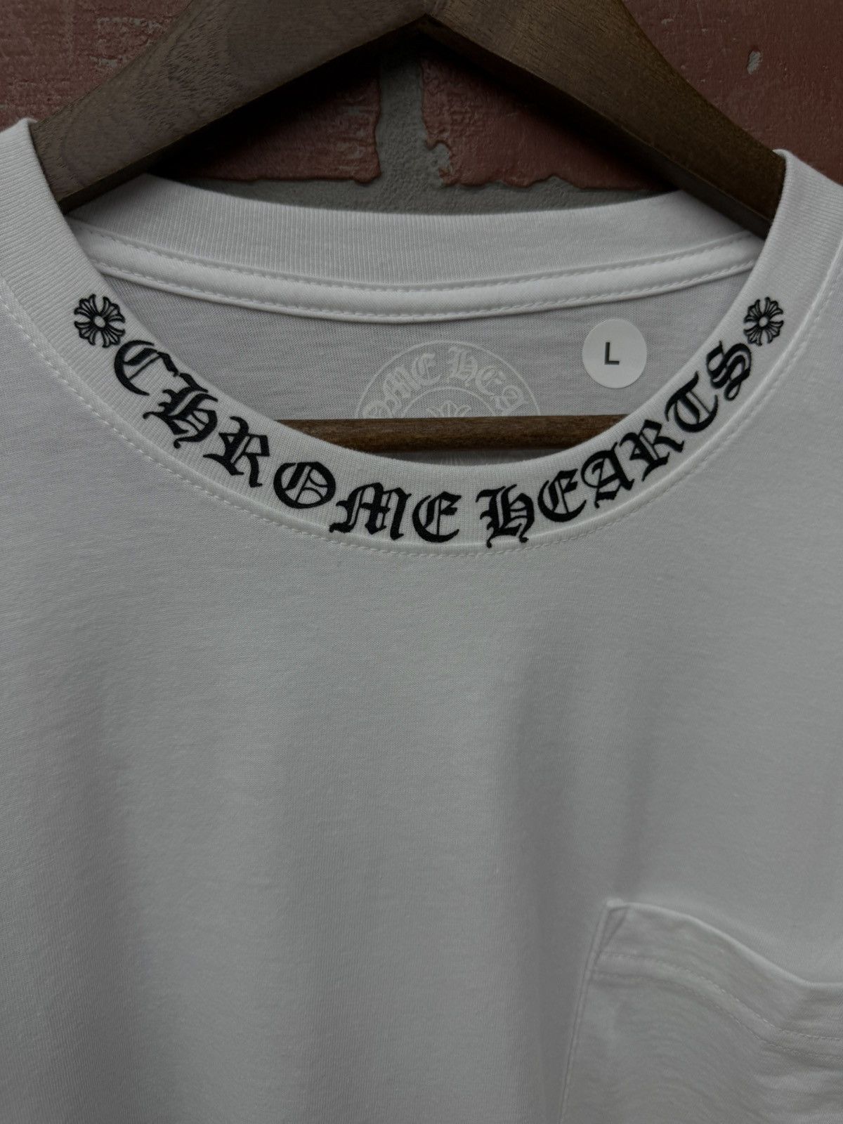 Chrome Hearts Chrome Hearts Long Sleeve Size Large (NEW) White Size US L / EU 52-54 / 3 - 7 Thumbnail