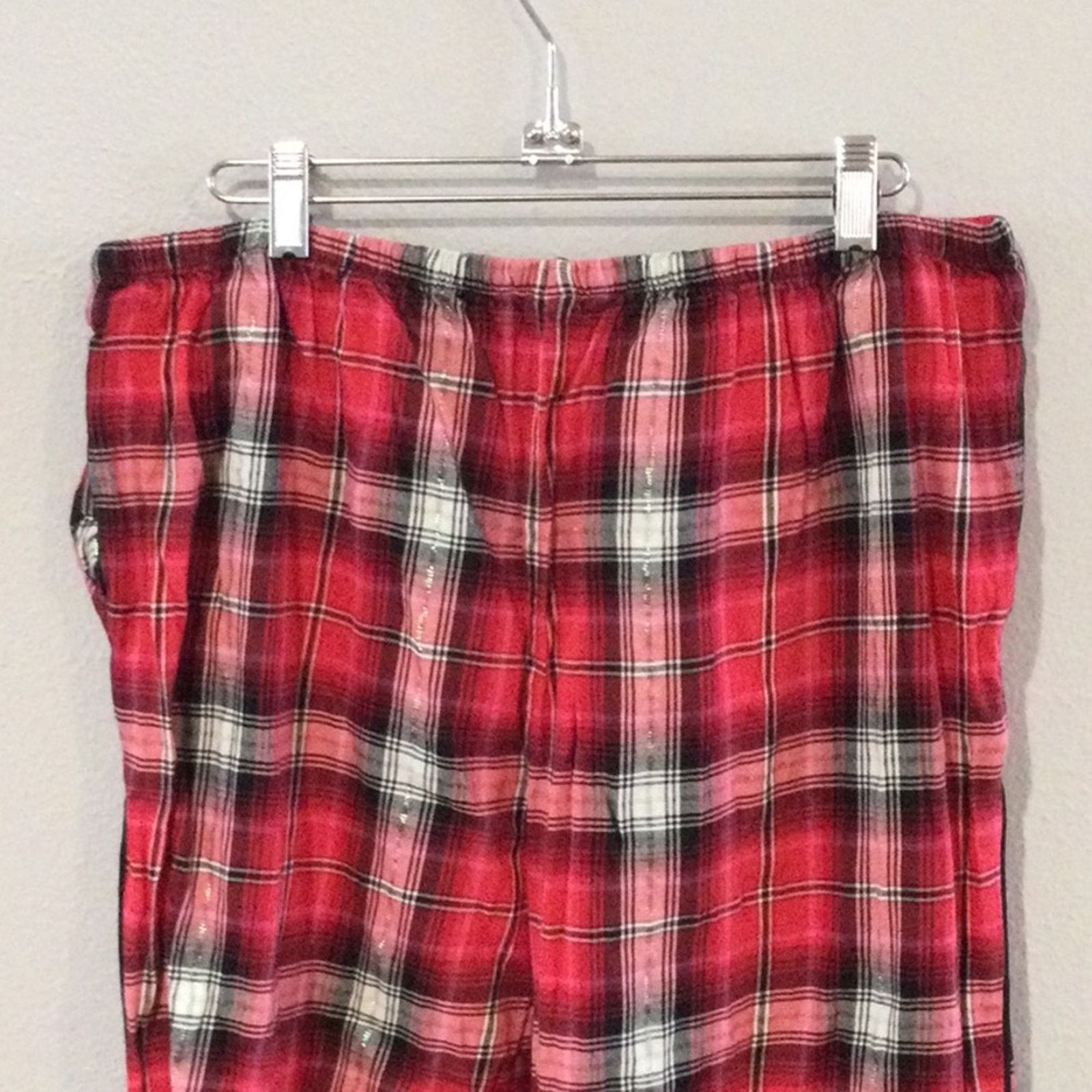 Victoria's Secret Victoria's Secret Plaid Elastic Waist Pocket Pajama Pant L Size 32" / US 10 / IT 46 - 5 Thumbnail