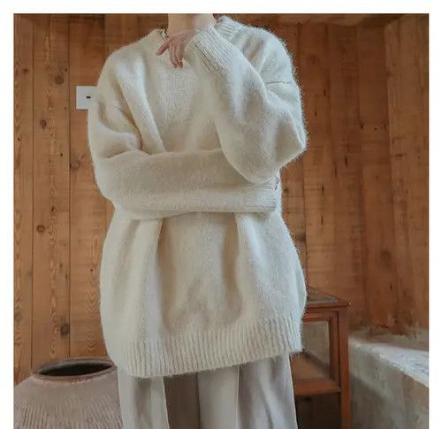 VIBE Gray Knit Sweater Size US L / EU 52-54 / 3 - 6 Thumbnail