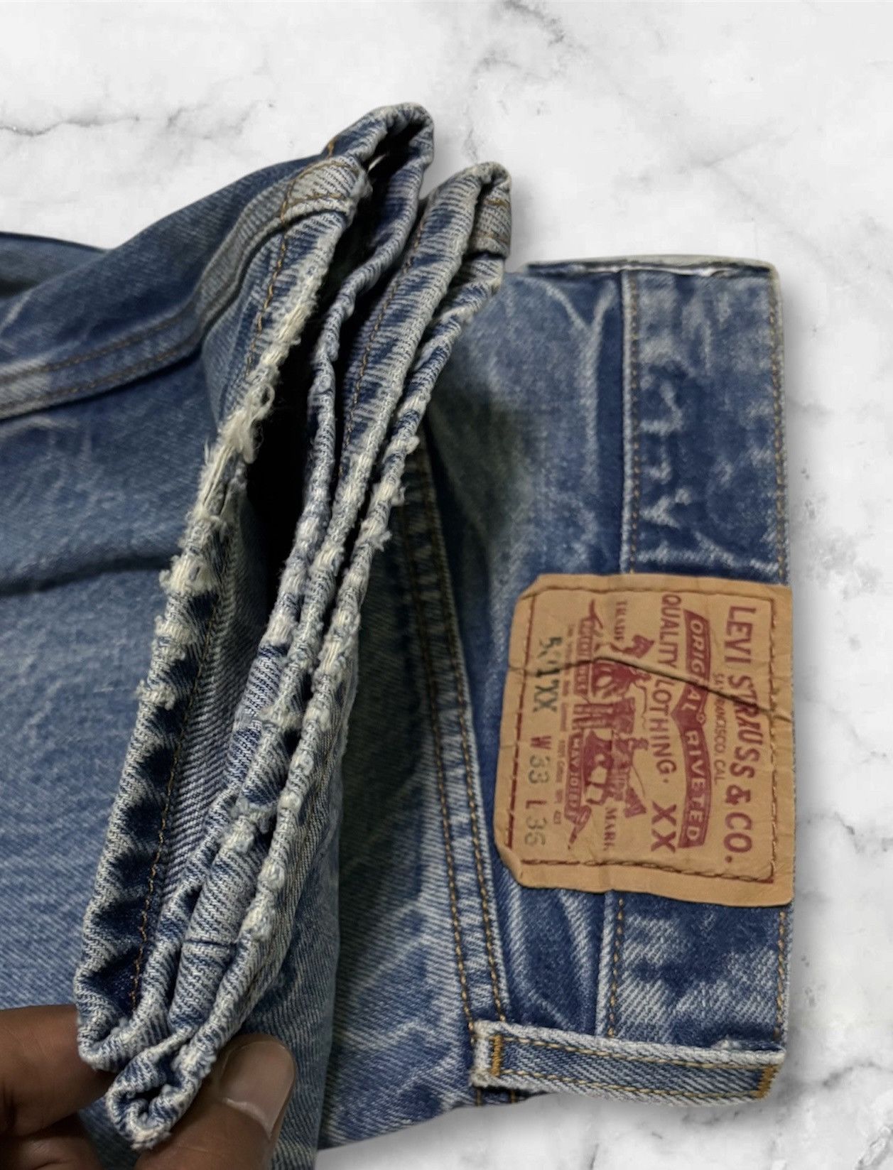 Levi's Vintage Clothing Levi’s Streetwear Jeans Vintage Denim Size US 32 / EU 48 - 13 Thumbnail