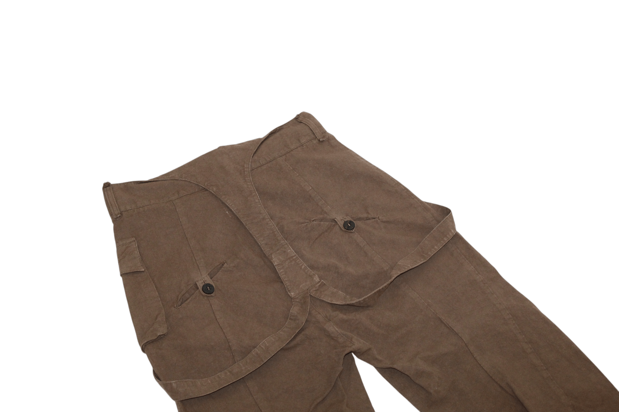 Archivio J.M. Ribot Marc Point Venezia Drop Crotch Asymmetric Hemline Overall Size US 32 / EU 48 - 6 Thumbnail