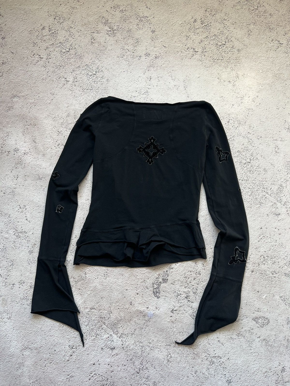 Armani Y2K AVANT GARDE ARMANI 90s RARE longsleeve BLOUSES Size M / US 6-8 / IT 42-44 - 10 Thumbnail