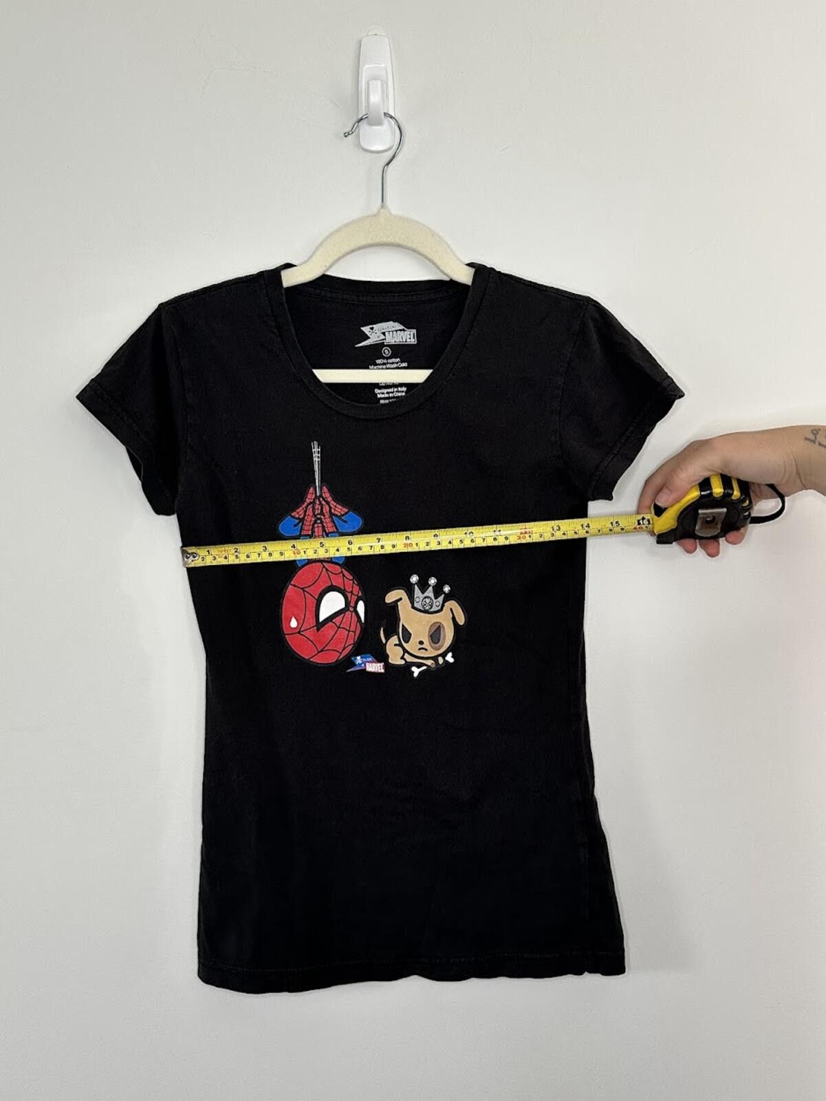 tokidoki Tokidoki x Marvel Spiderman Hanging Out - Juniors Sz. S Size S / US 4 / IT 40 - 3 Thumbnail