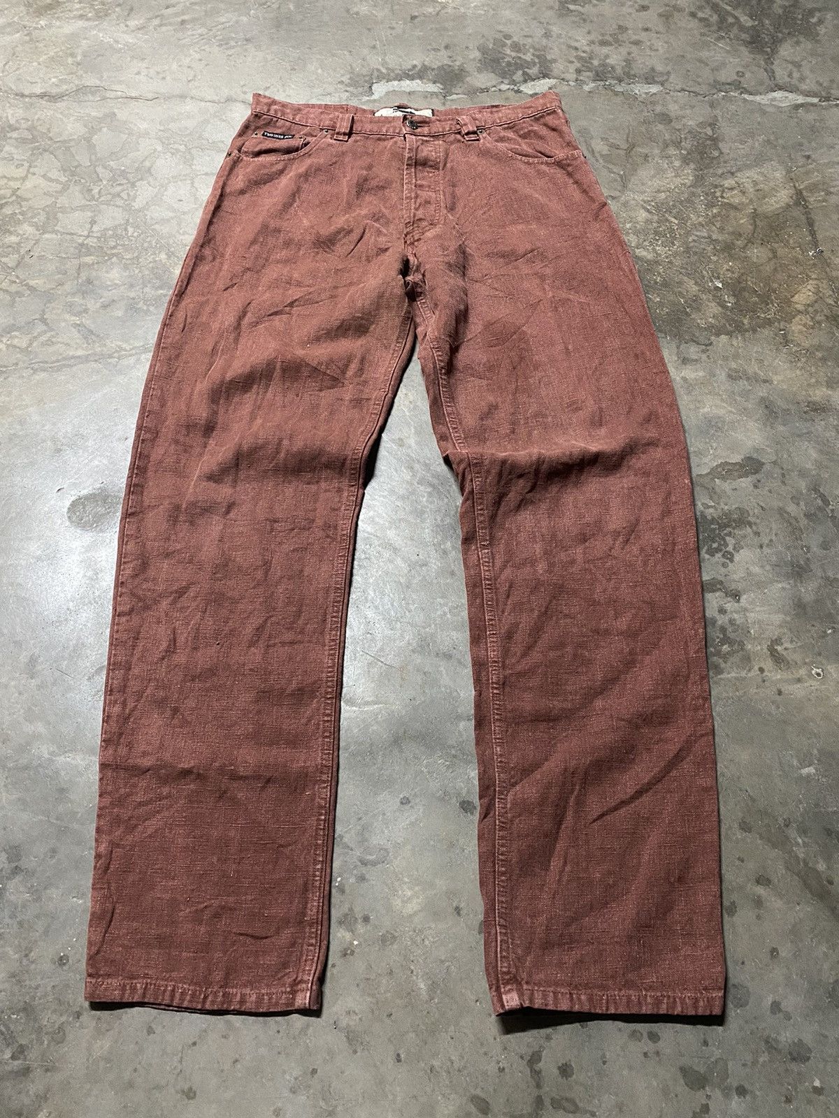 Vintage Rare Vintage USA Two Star Dog 100% Hemp Balloons Jeans Size US 34 / EU 50 - 1 Thumbnail