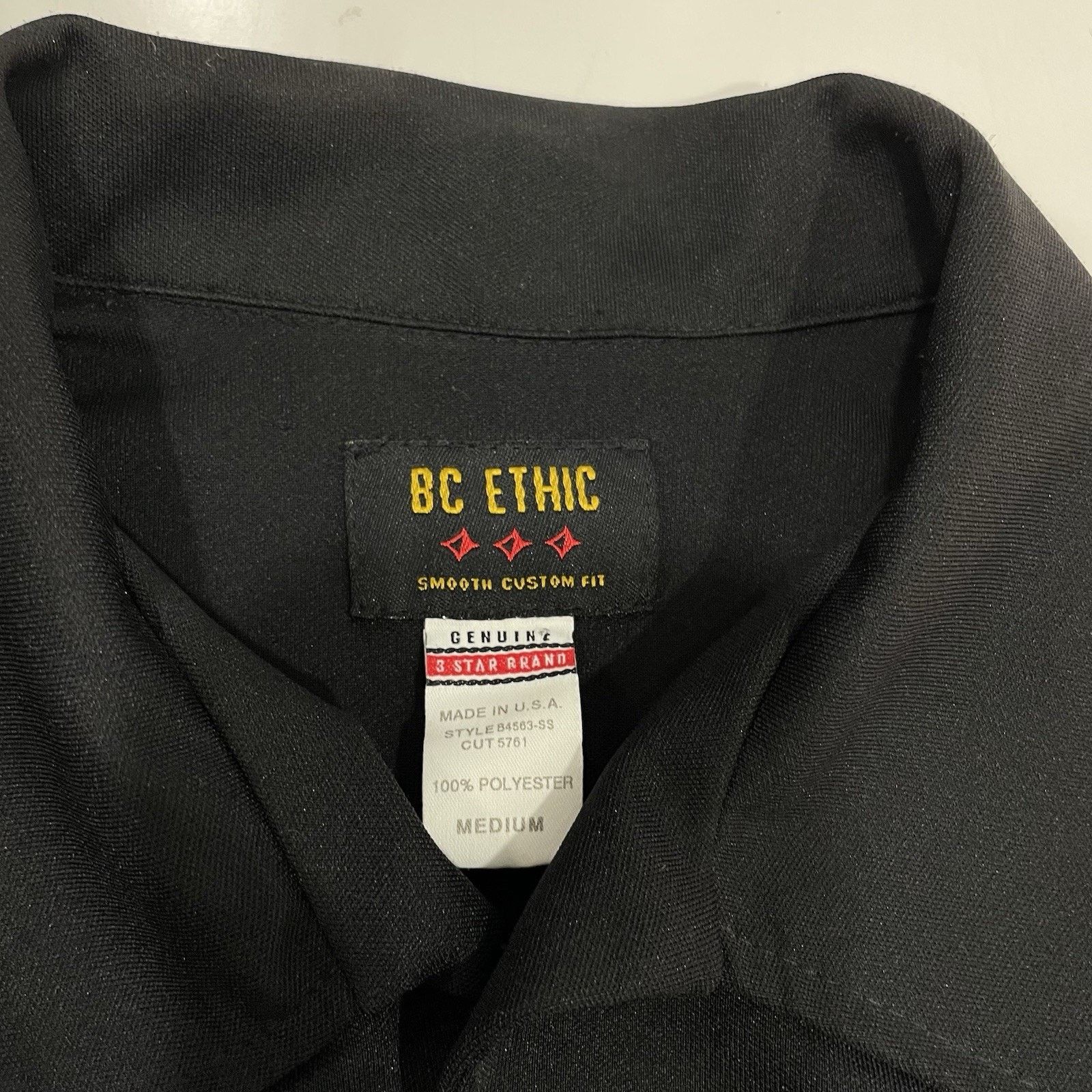 Bc Ethic BC Ethic Camp Shirt M Black Leopard Retro Lounge Bowling Size US M / EU 48-50 / 2 - 4 Thumbnail