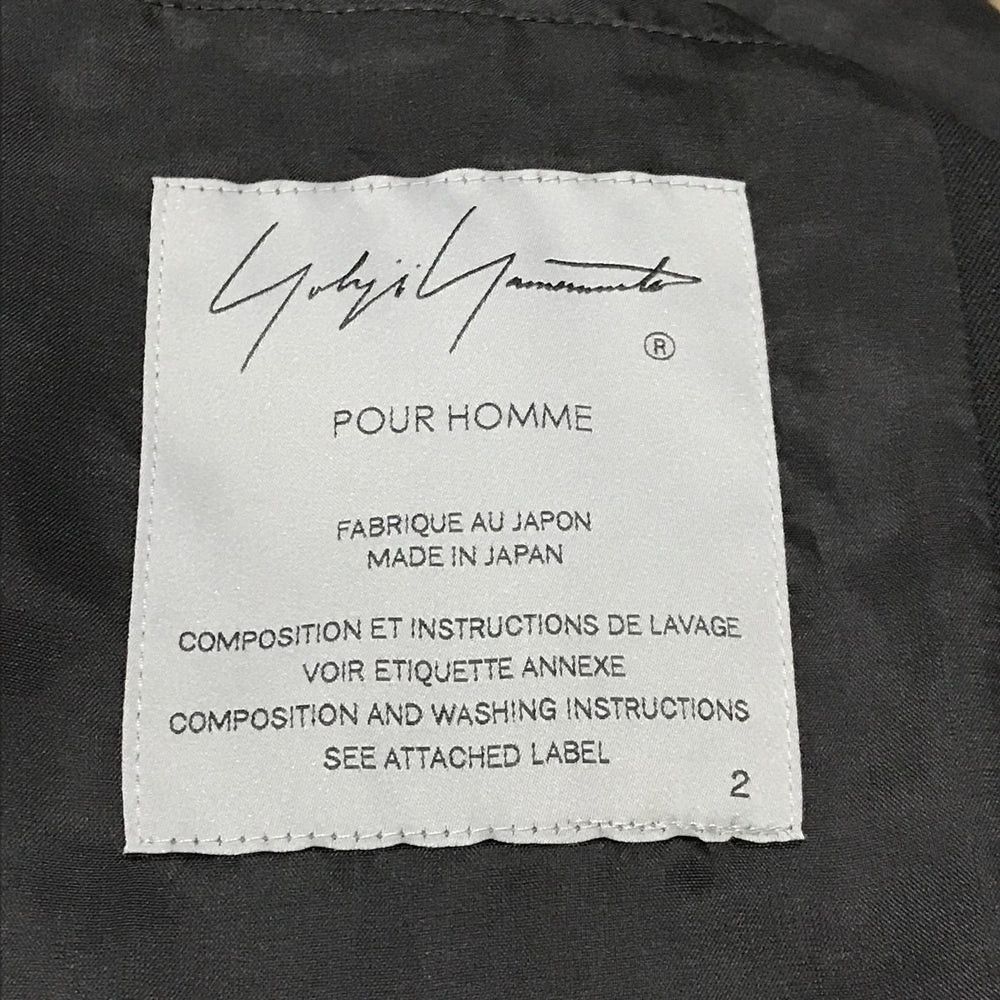 Yohji Yamamoto Yohji Yamamoto pour homme W/GABARDINE STOLE JACKET Size US M / EU 48-50 / 2 - 7 Thumbnail