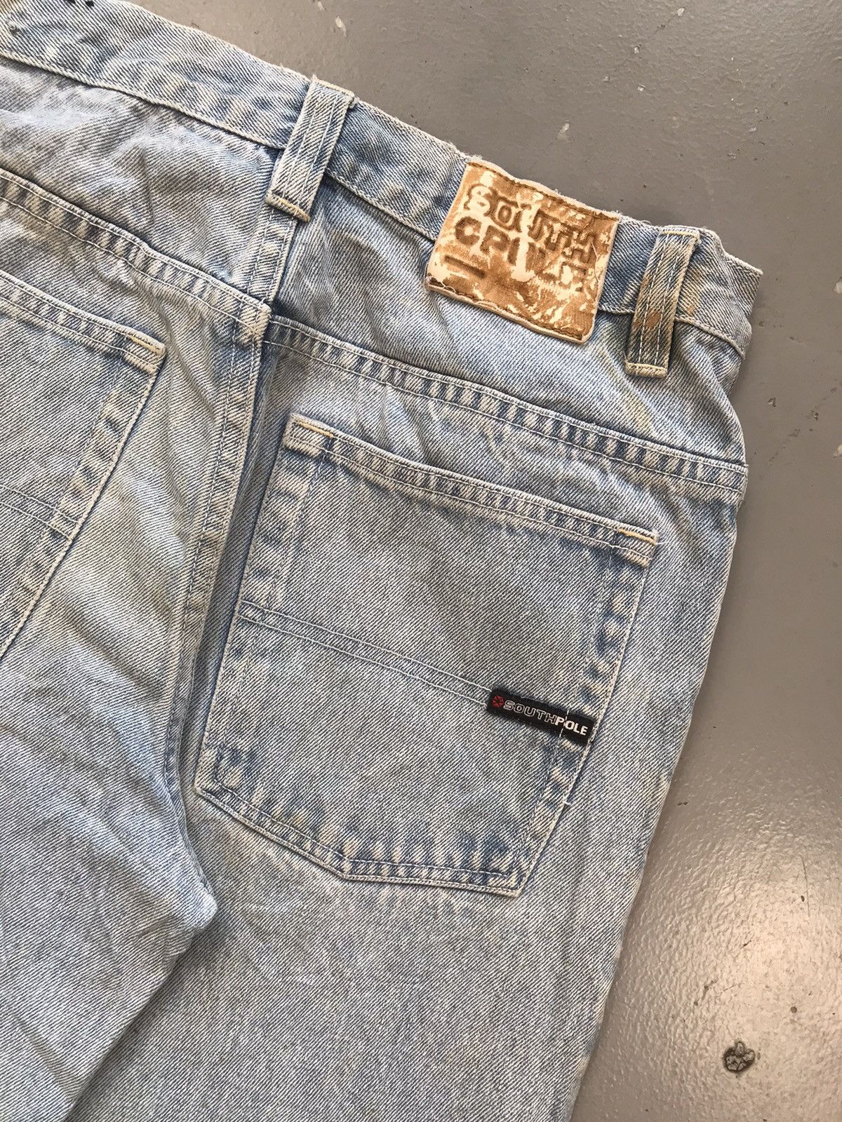 Southpole × Vintage Vintage Southpole baby blue denim Size US 30 / EU 46 - 12 Thumbnail