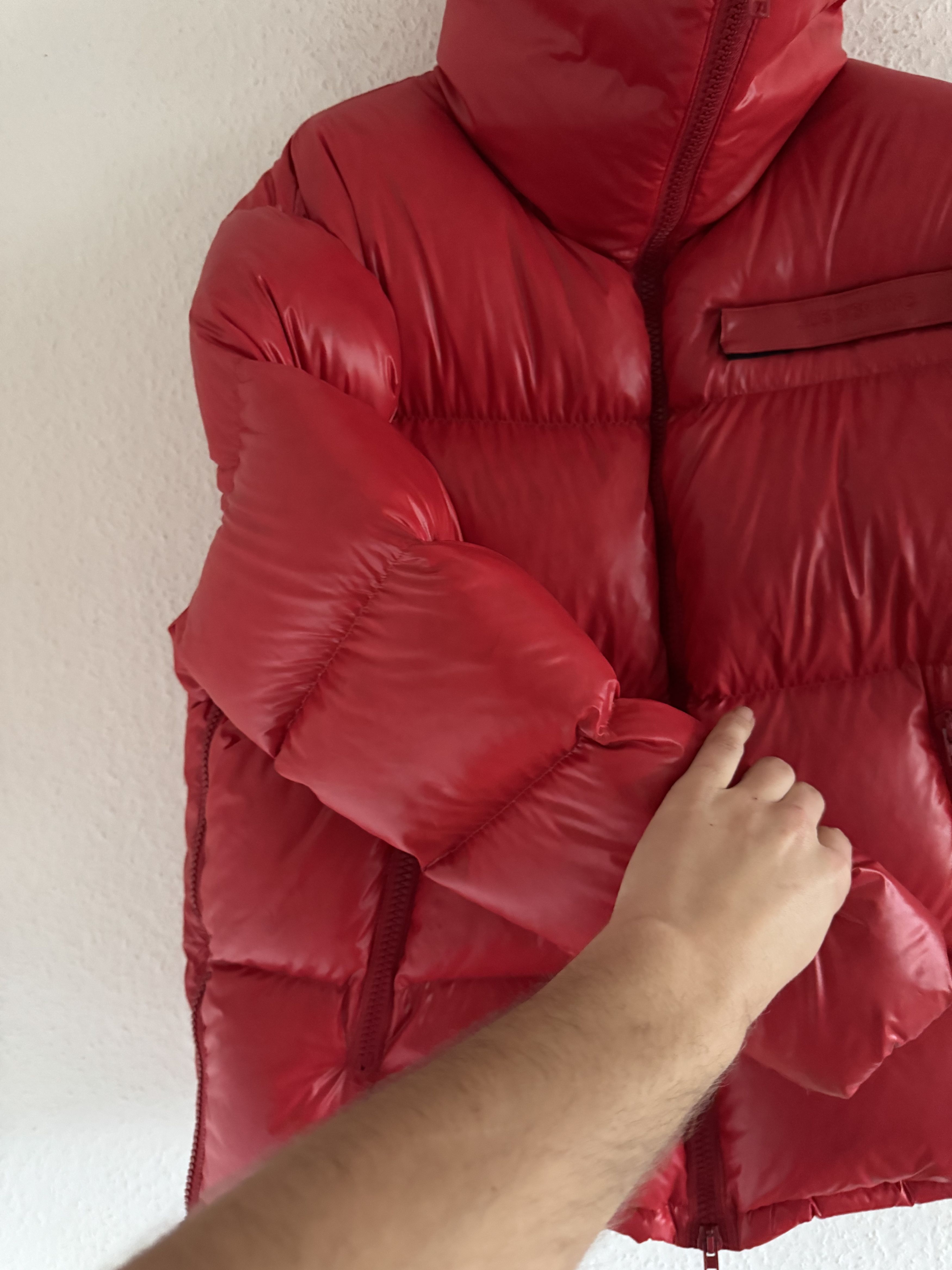 Calvin Klein 205W39NYC Red Oversized Puffer Jacket Size US XL / EU 56 / 4 - 4 Thumbnail
