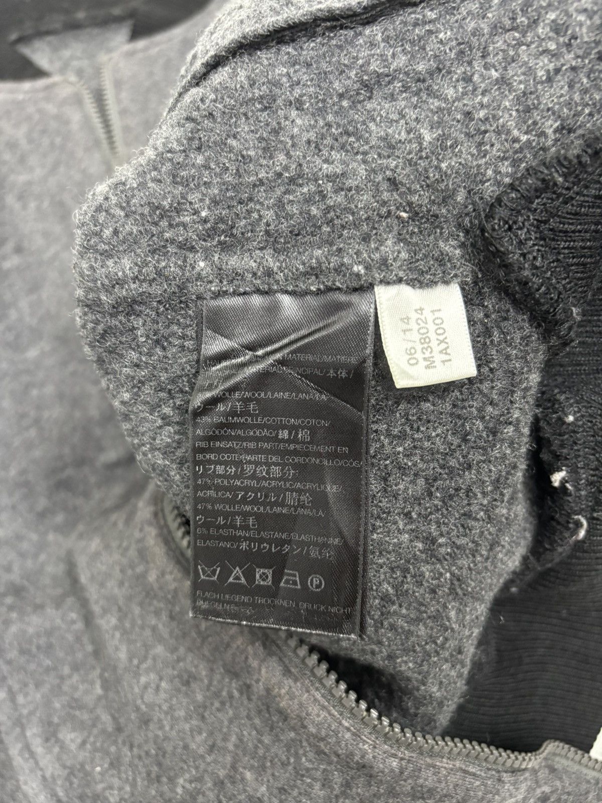 Adidas × Y-3 × Yohji Yamamoto Y-3 Yohji Yamamoto Adidas Black Wool Sweater Size XS / US 0-2 / IT 36-38 - 8 Thumbnail