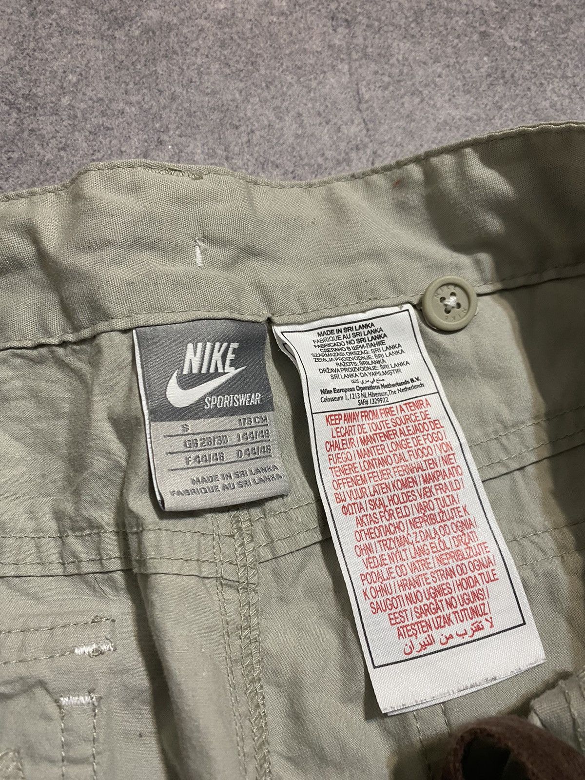 Nike × Vintage Vintage Nike Cargo Shorts Lightweight Size US 30 / EU 46 - 9 Thumbnail