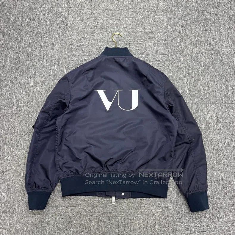 Valentino Valentino Co-printed dark blue bomber jacket Size US M / EU 48-50 / 2 - 5 Thumbnail