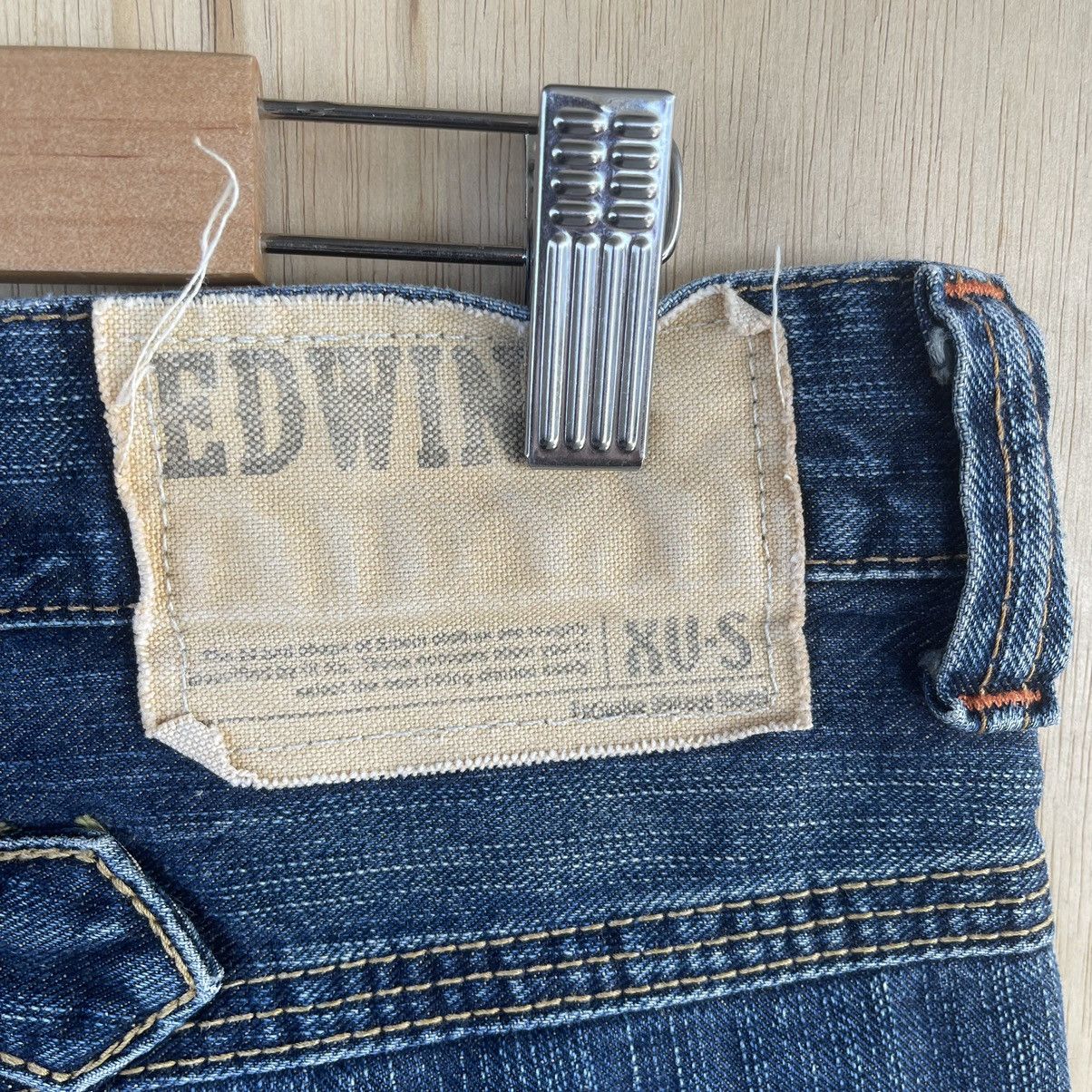 Edwin Edwin X-Vs Ripped Denim Jeans Size US 32 / EU 48 - 14 Thumbnail