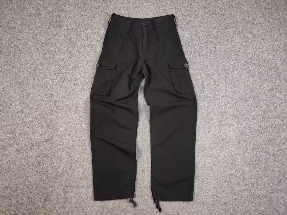 Japanese Brand Vintage Combat Clothing Black Ripstop Military Cargo Pants Size US 30 / EU 46 - 13 Thumbnail