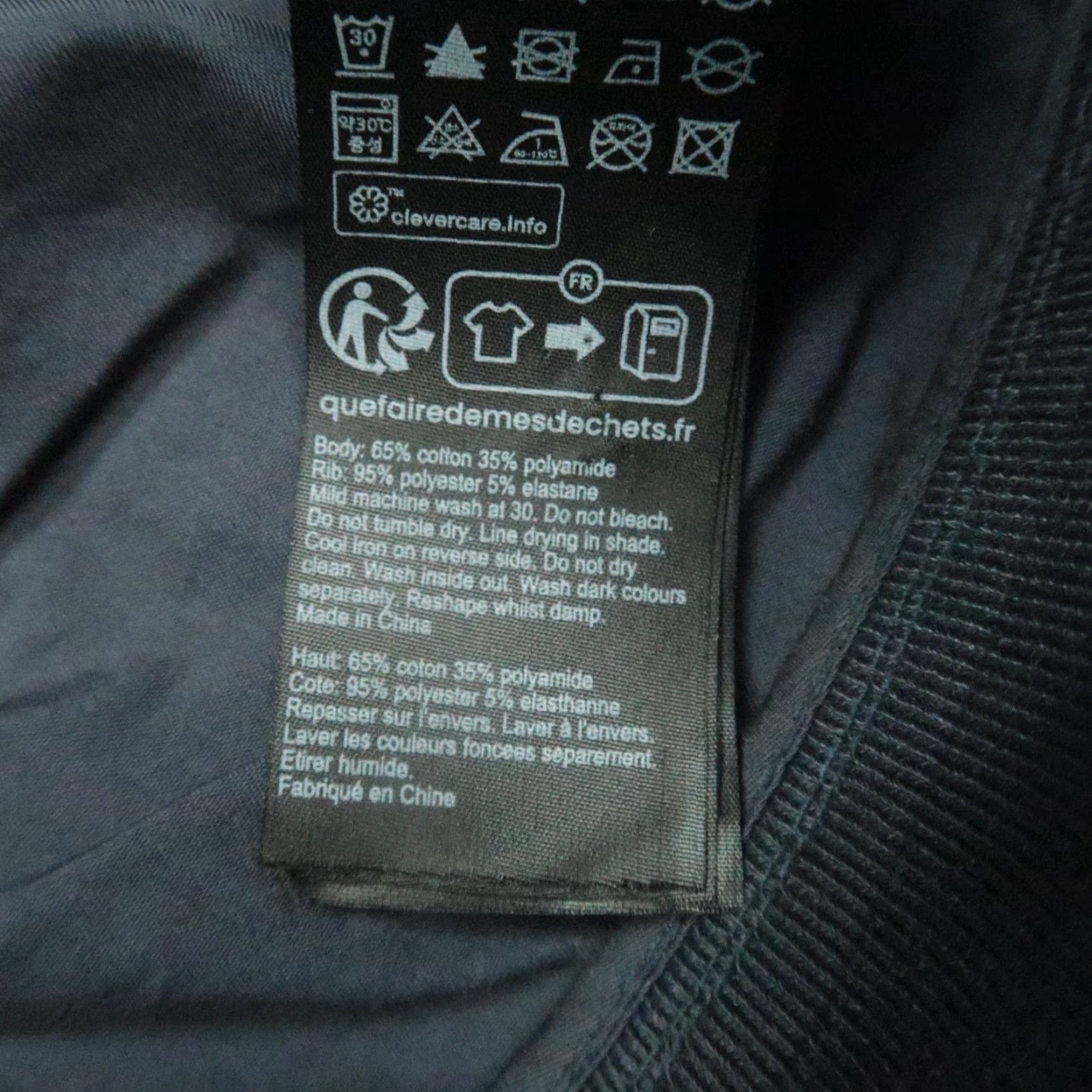 Allsaints Allsaints Jacket Mens Large Blue Gray Bomber Full Zip Pockets Size US L / EU 52-54 / 3 - 5 Thumbnail